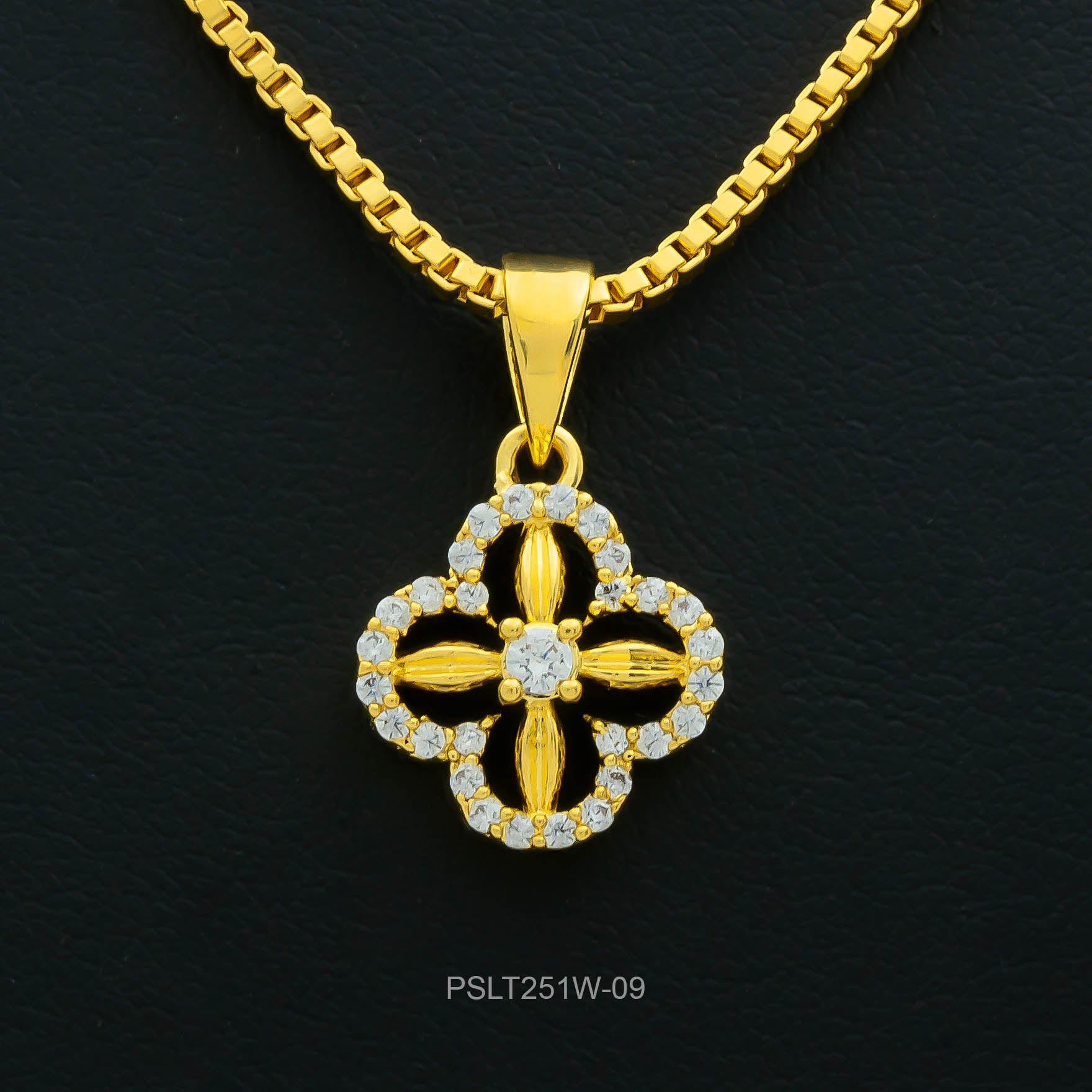 GOLD PENDANT PSLT251W-09