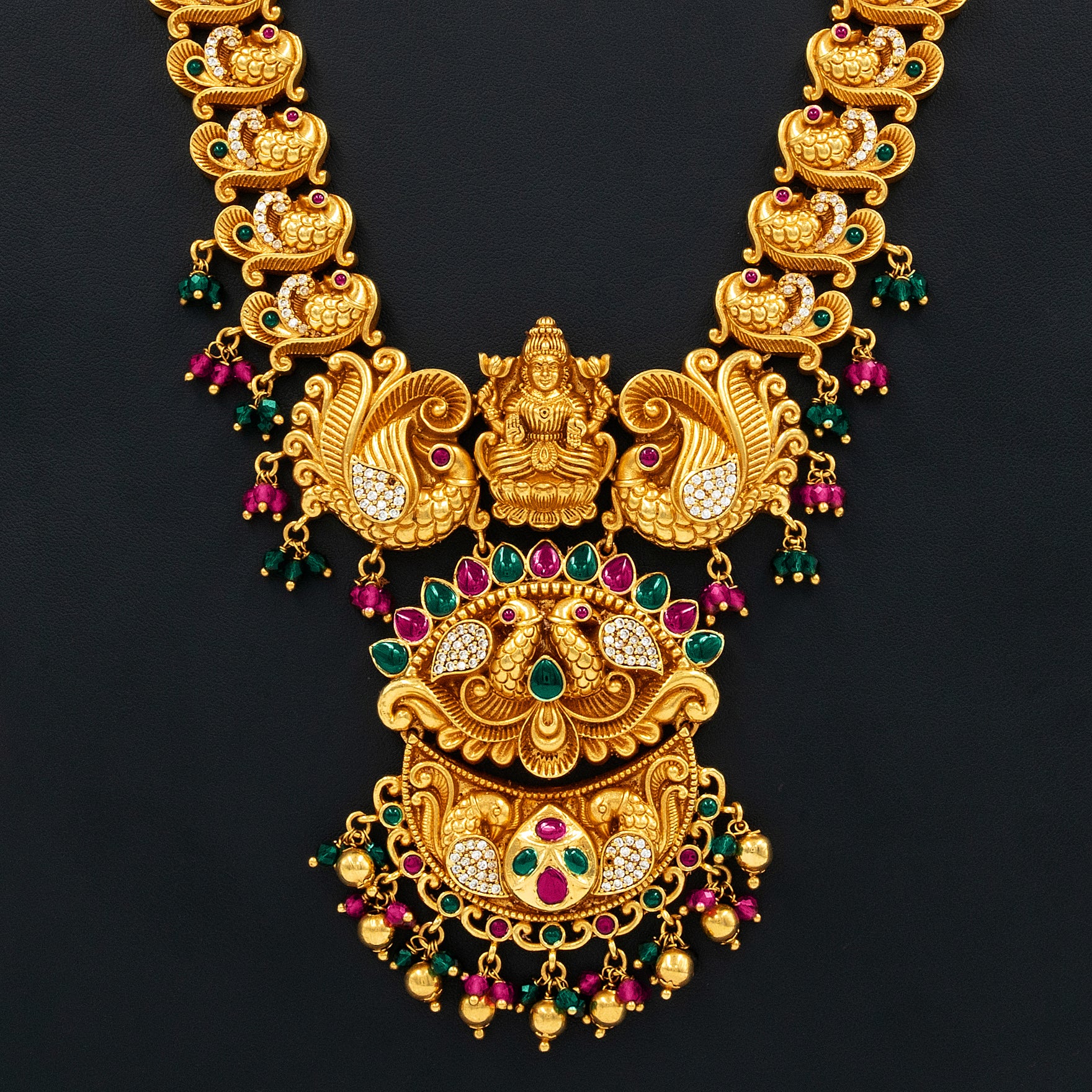 SRESHTA Haram GERU NECKLACE WITH STUD PSGRNLSR22WRG-0641,PSGRHSTSR13WRG-052