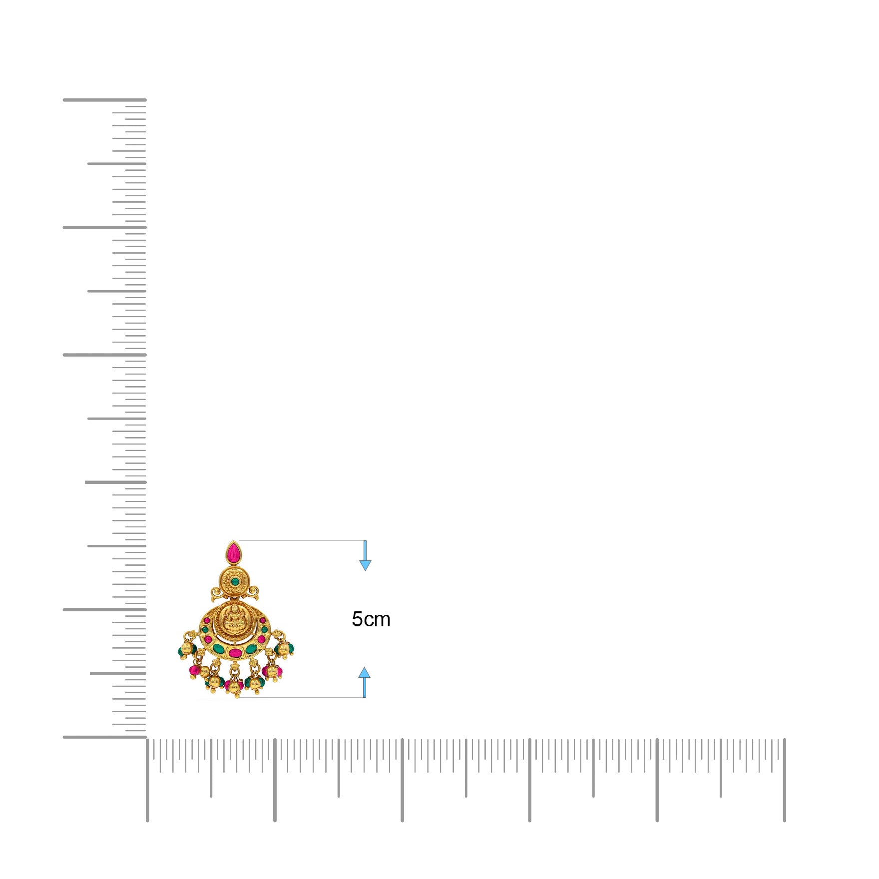SRESHTA COLLECTION GERU NECKLACE WITH EARRING PSGRNSSR12RG-086, PSGRHSTSR5RG-022