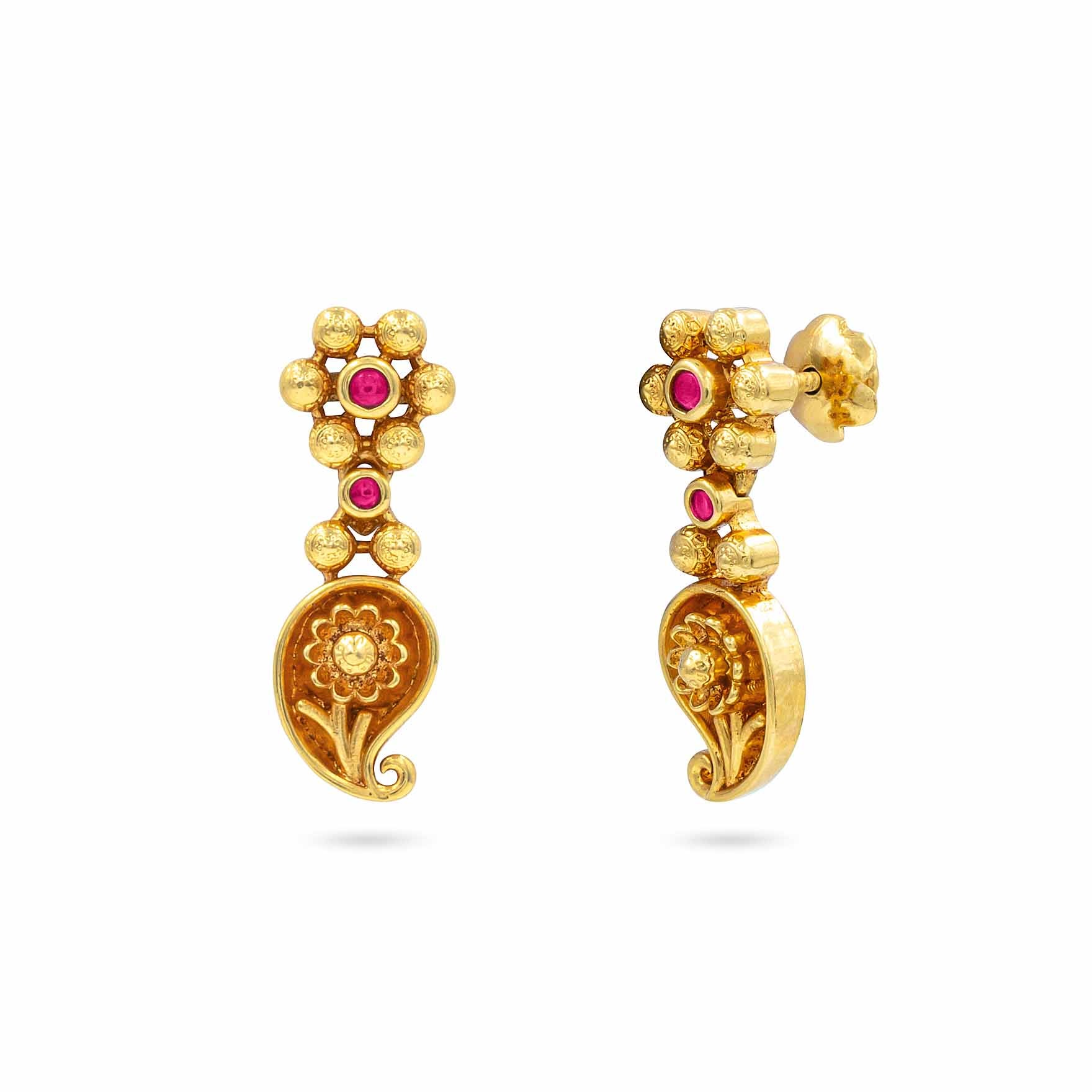 SRESHTA COLLECTION GERU NECKLACE WITH EARRING PSGRNSSR34R-035,PSGRHSTSR8R-041