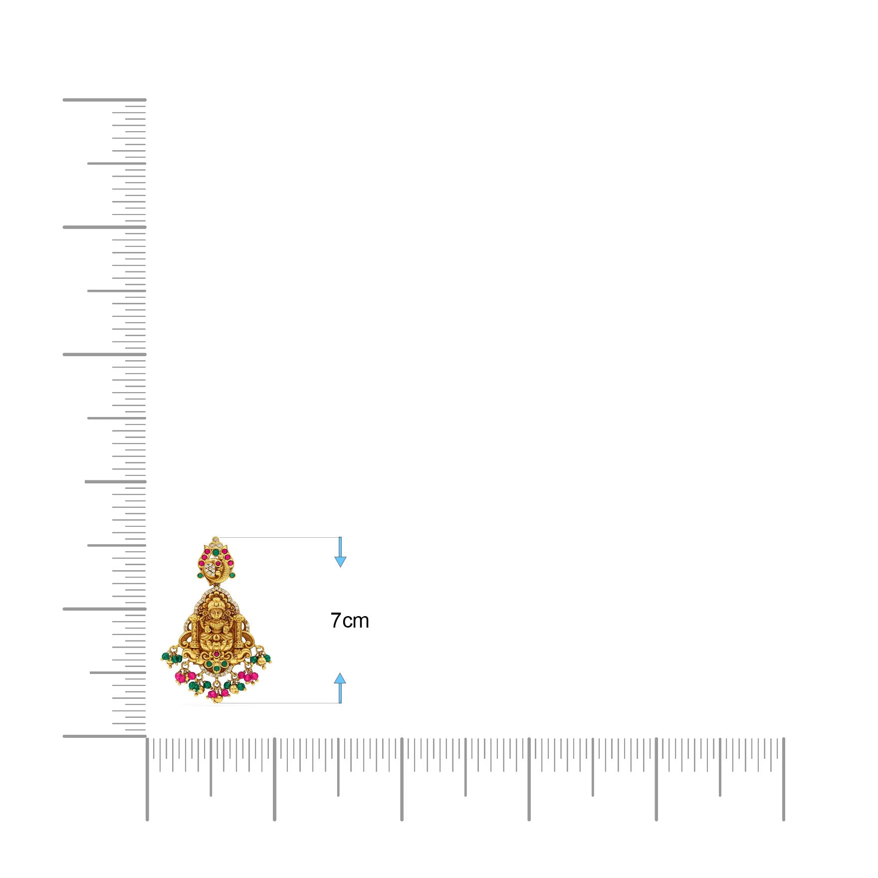 SRESHTA COLLECTION GERU NECKLACE WITH EARRING PSGRSSR24WRG-0311,PSGRHSTSR10WRG-052