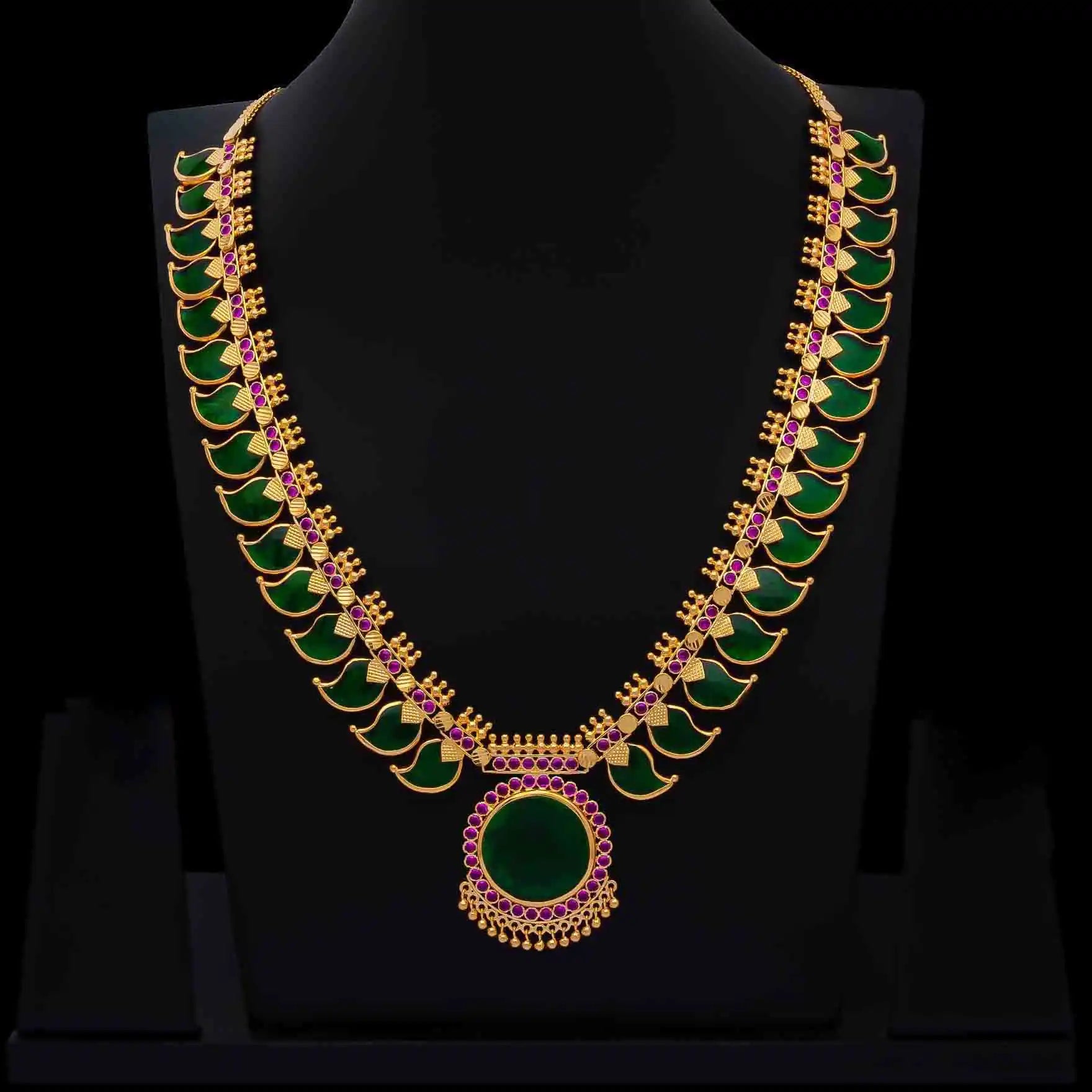 Gold Layered Heavy Necklace For Women
