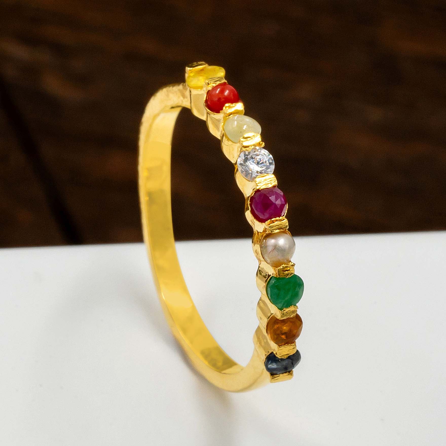 Navaratna Stone Ring PMRNNR1-003