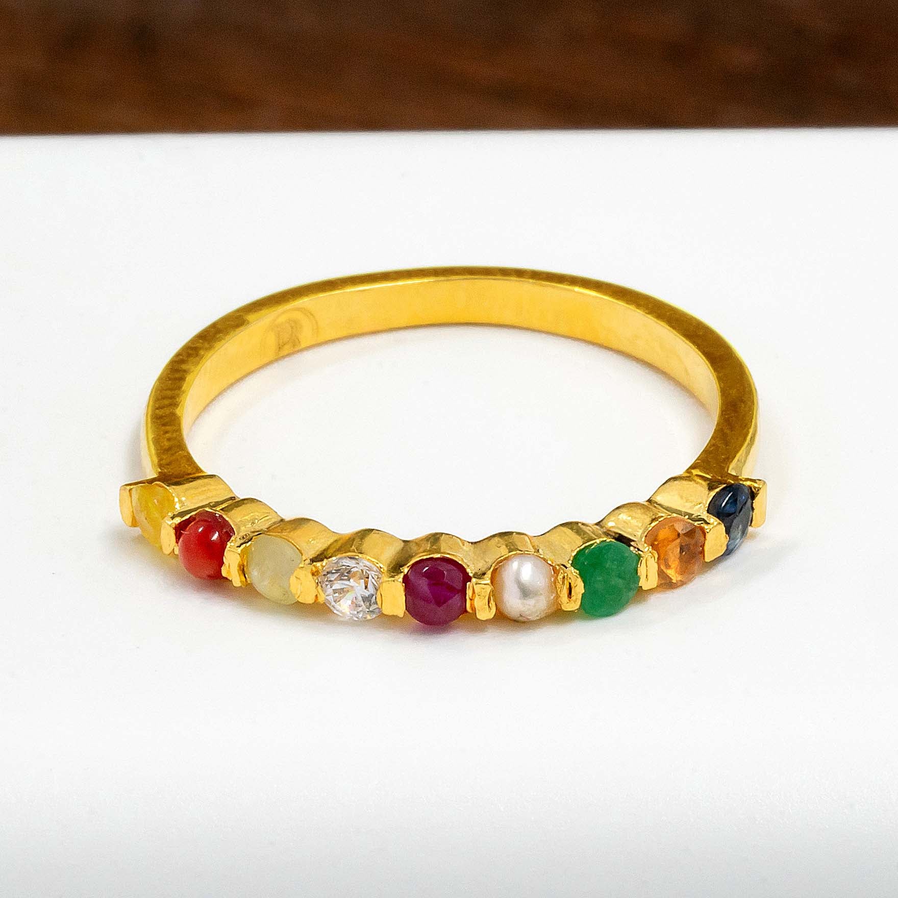 Navaratna Stone Ring PMRNNR1-003
