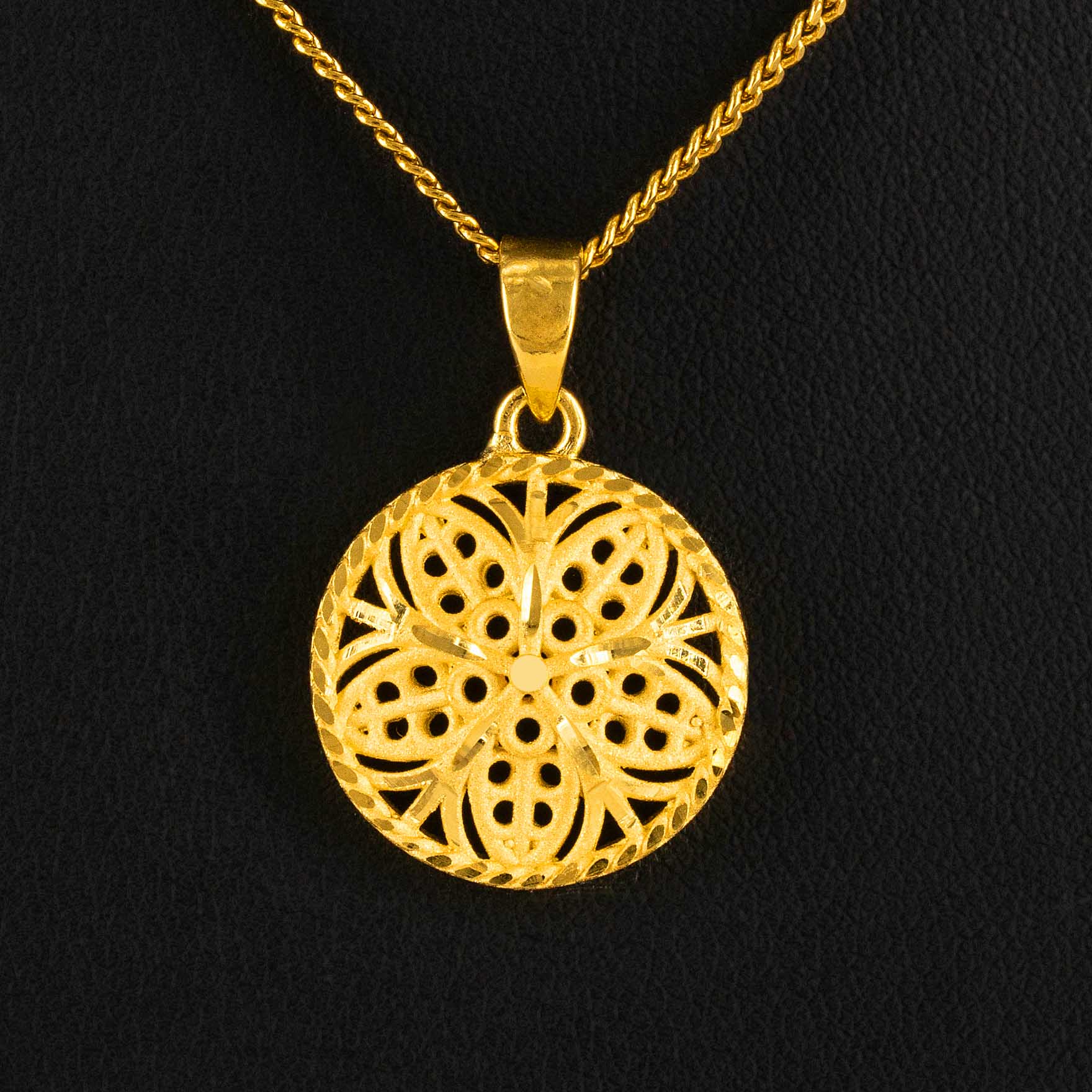 Golden Pendant PGLT145-09