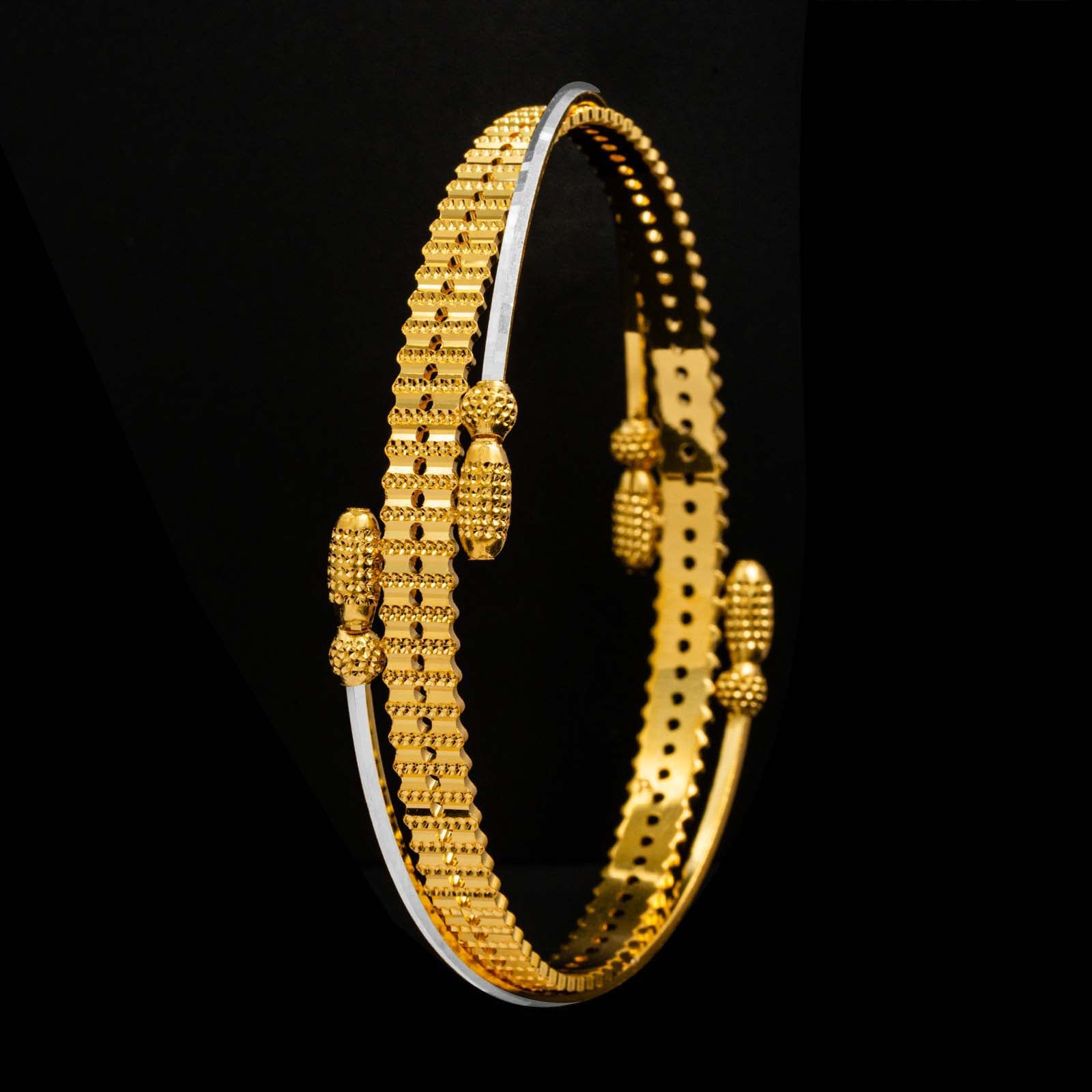 Rhodium Bangle PRGB14-062