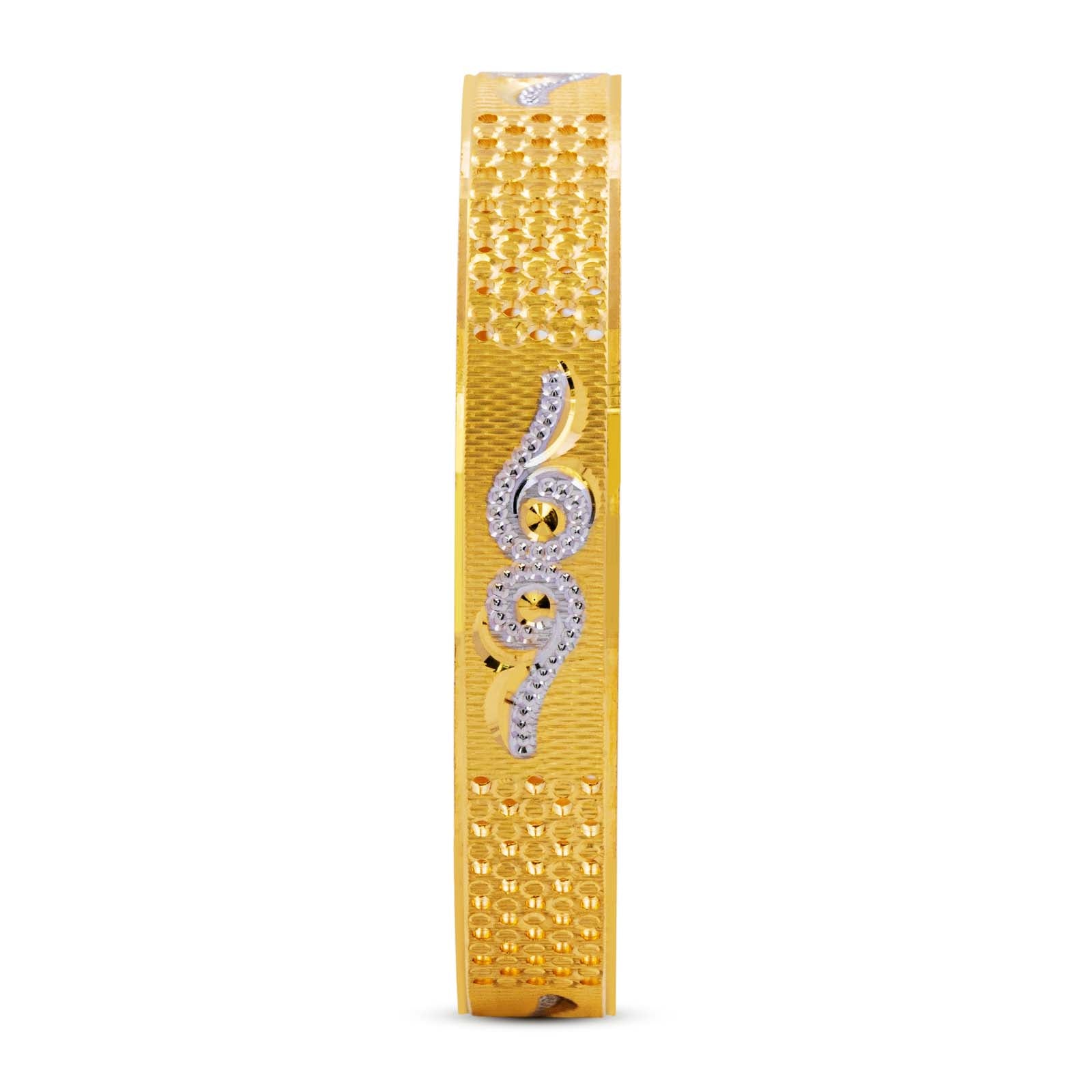 RHODIUM BANGLE PRGB39-062