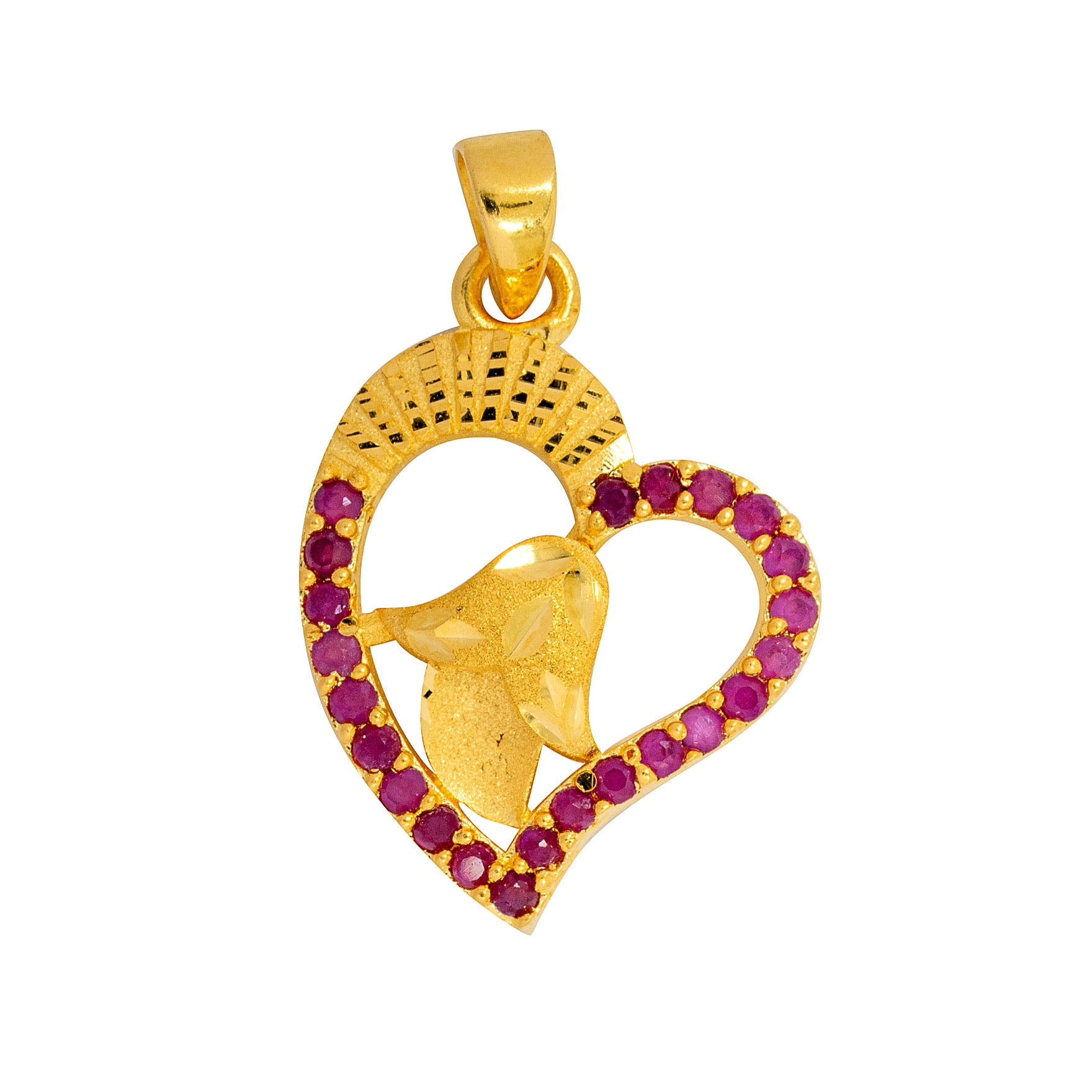 Stone Pendant PSLT115R-09