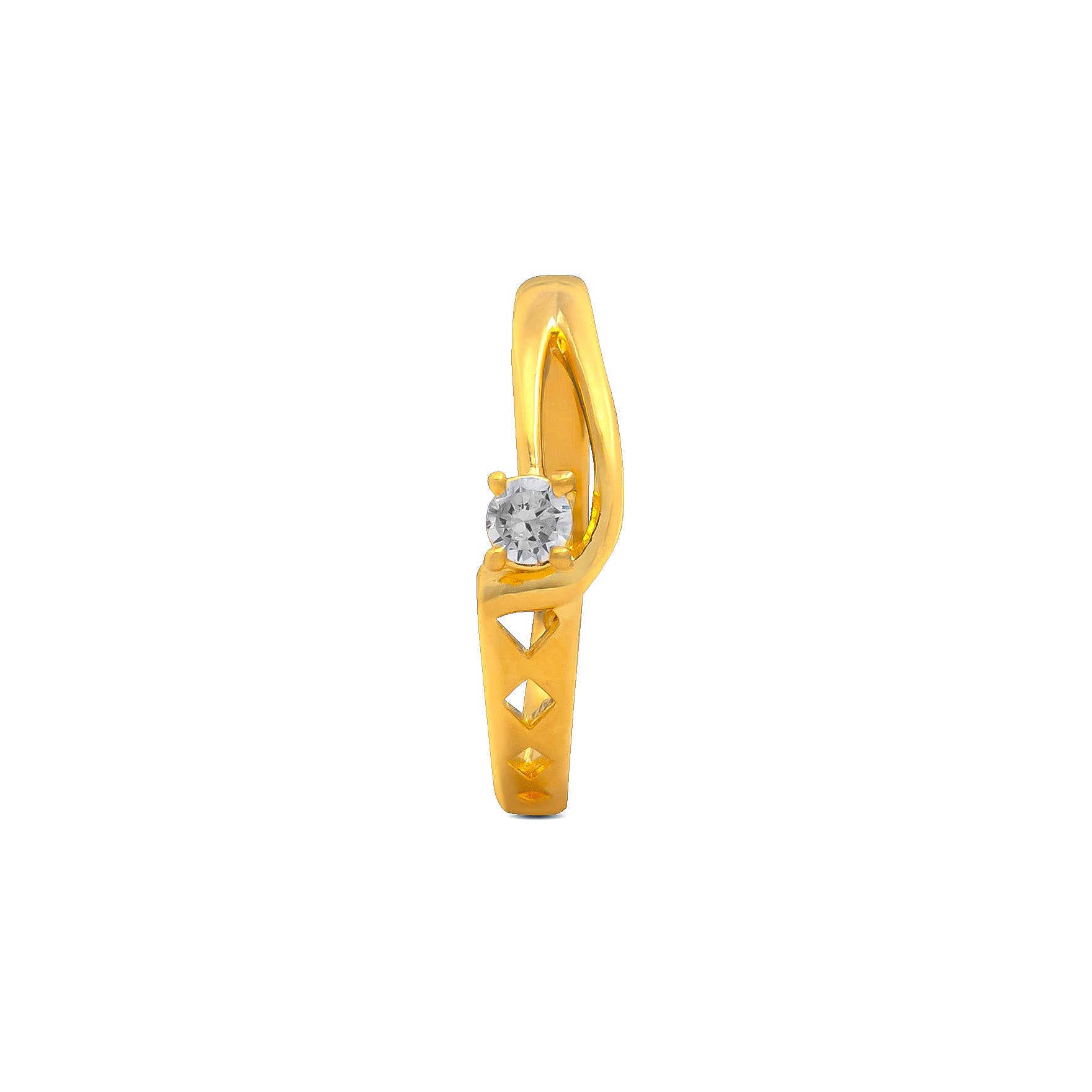 GOLDEN STONE RING PSR222W-021