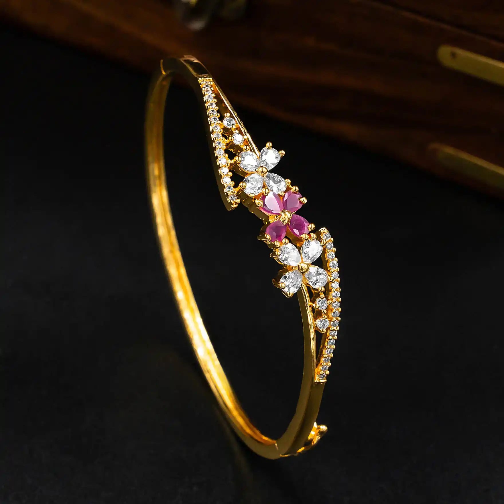Stone Bracelet Bangle PSBRB60WR-26-002