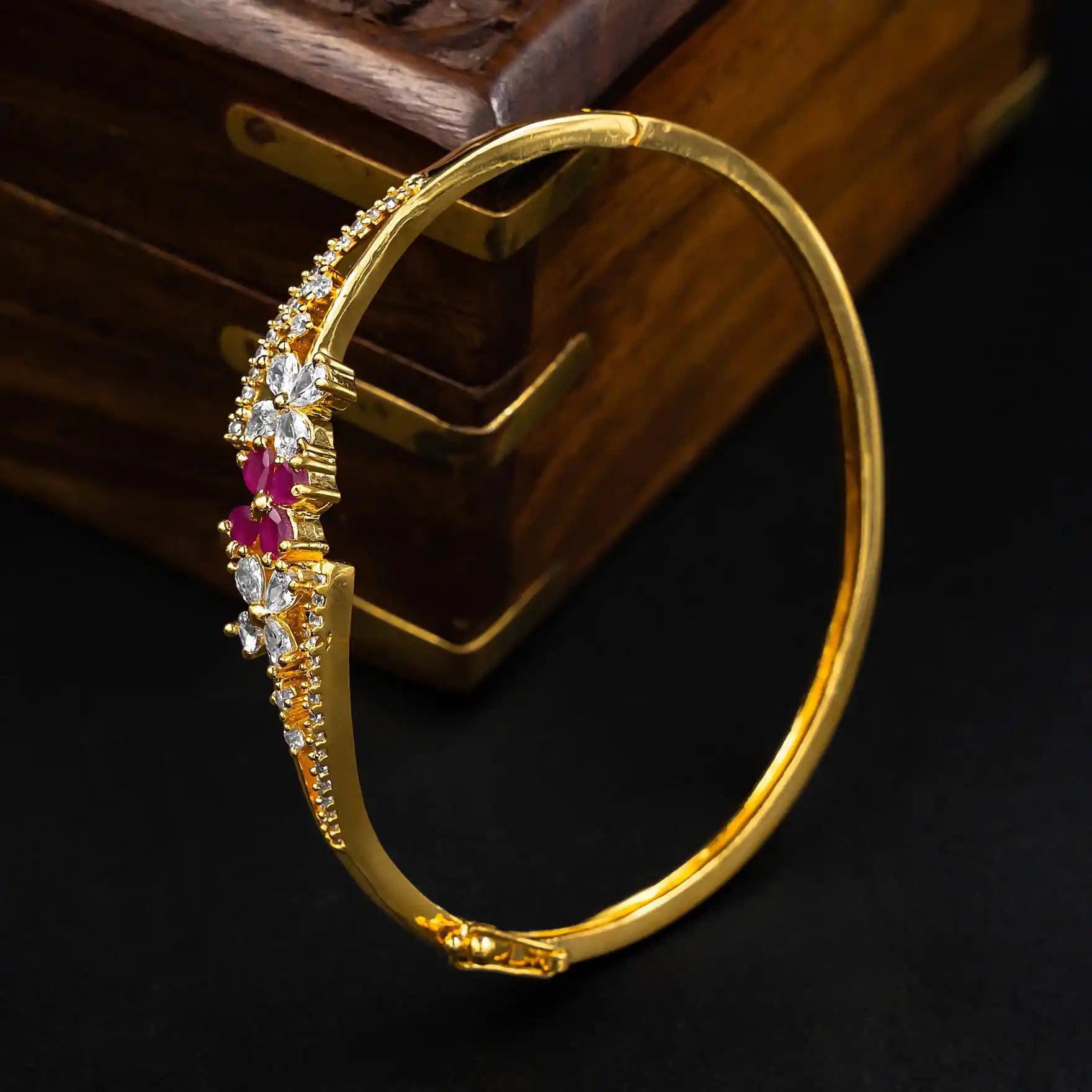 Stone Bracelet Bangle PSBRB60WR-26-002