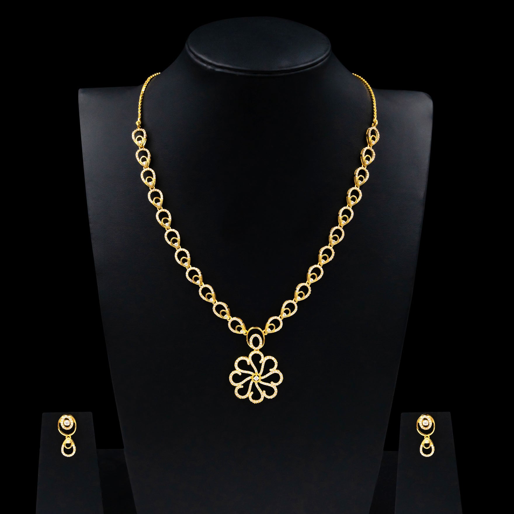 Stone Necklace PMSNM1W-008, PMSHST45W-052