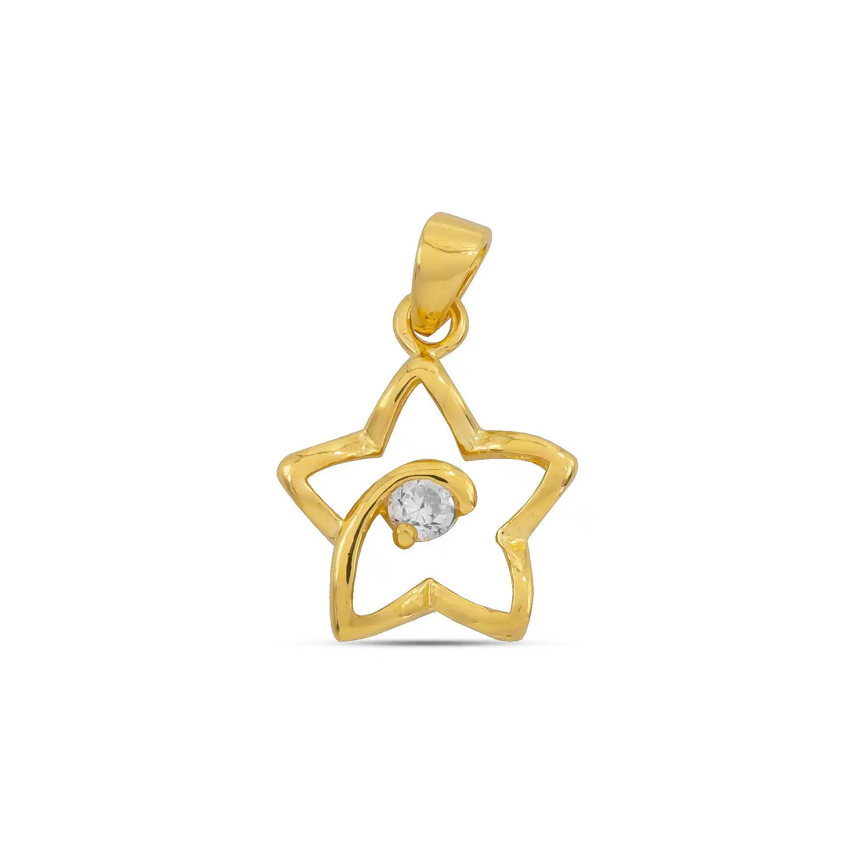 GOLD PENDANT PSLT72W-06