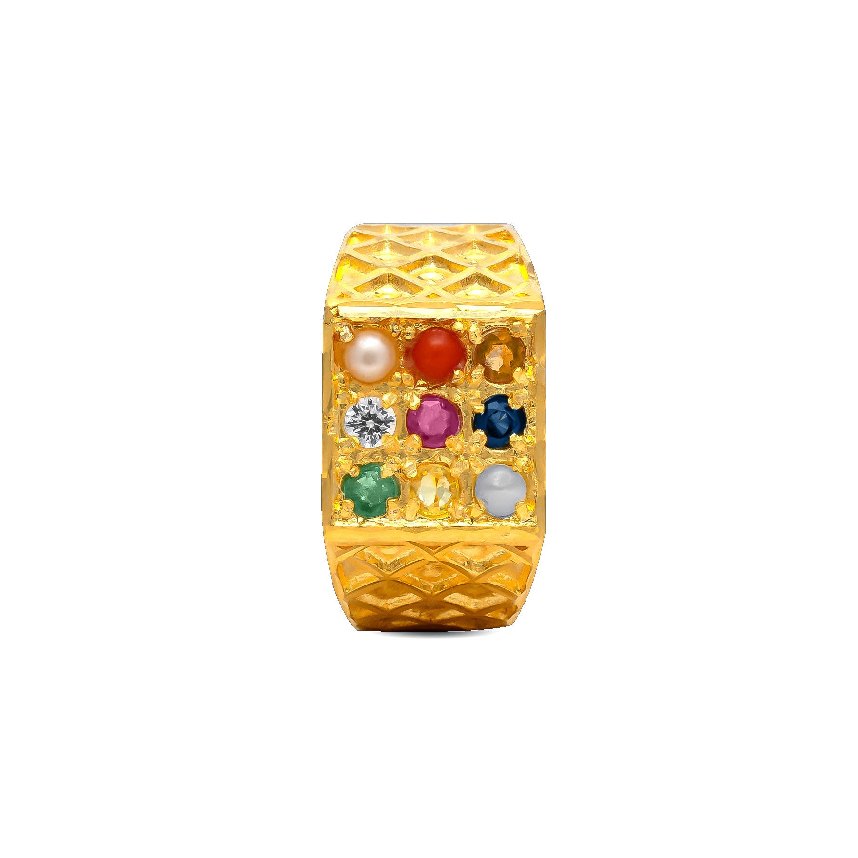 Gents Navaratna stone Ring PMRNNR9-055