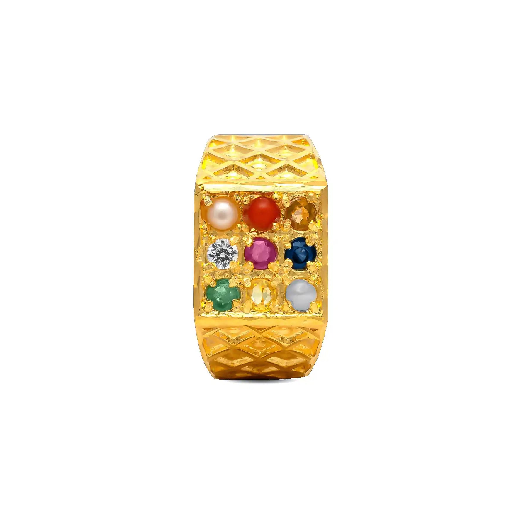 Gents Navaratna stone Ring PMRNNR9-055