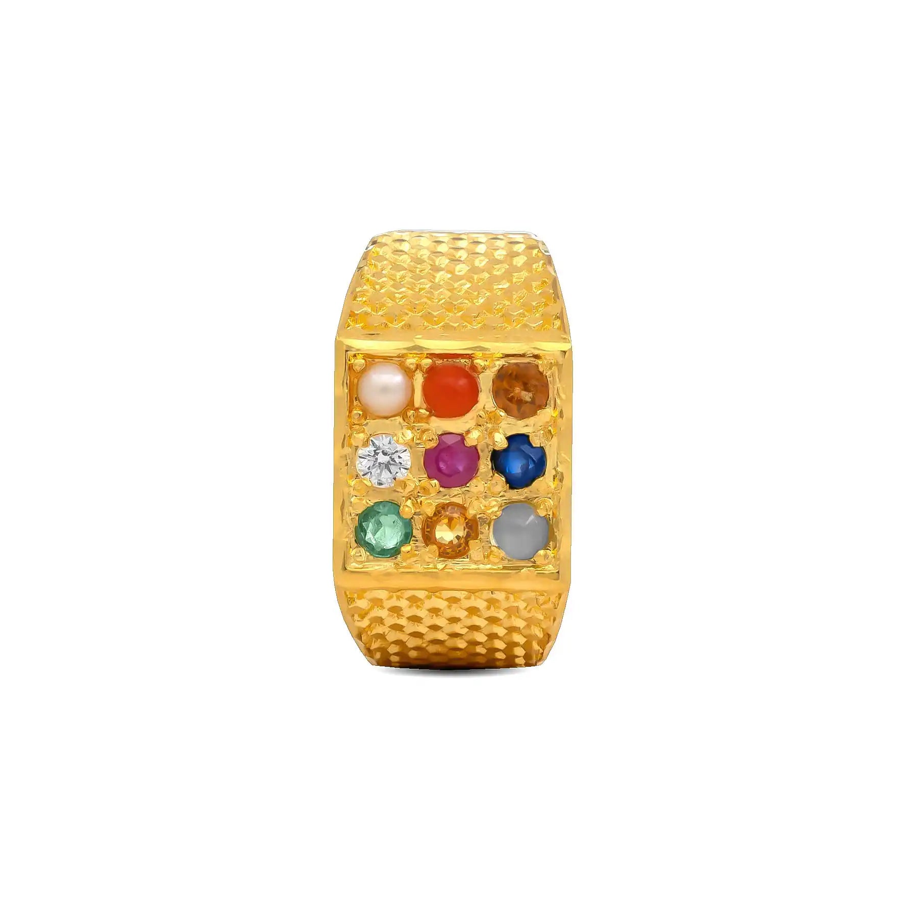 Gents Navaratna stone Ring PMRNNR5-055