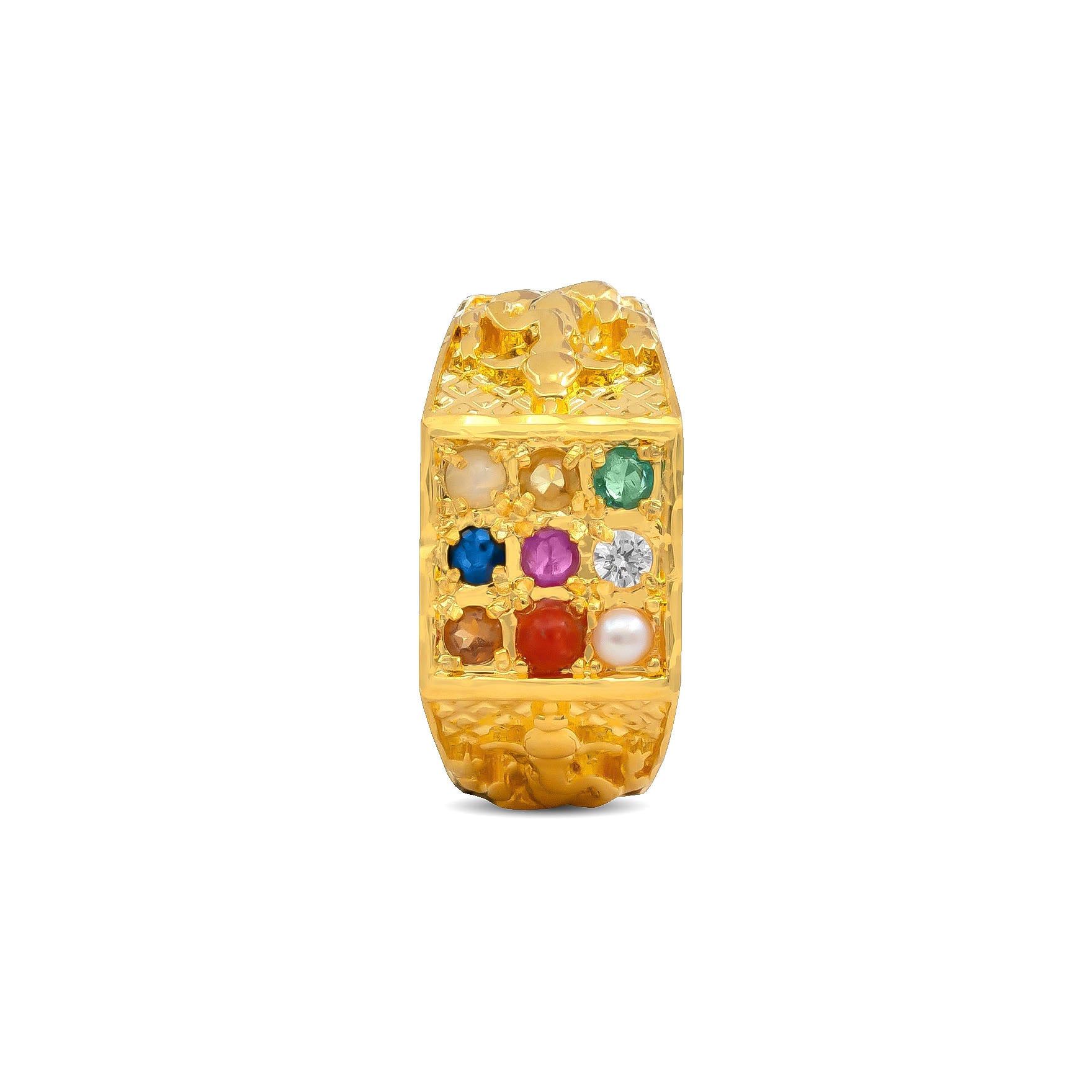Gents Navaratna stone Ring PMRNNR8-055
