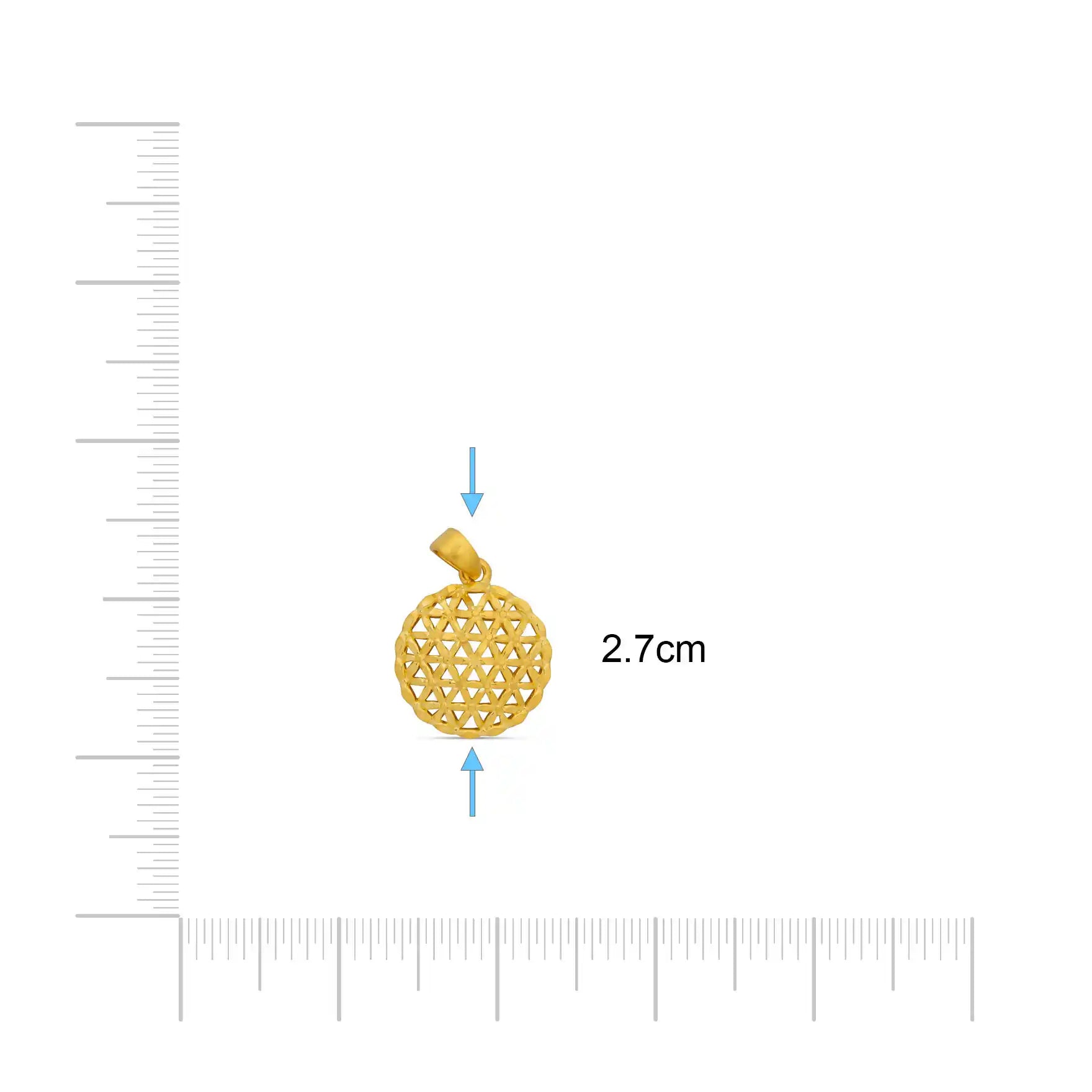 Gold Pendant PGLT143-09