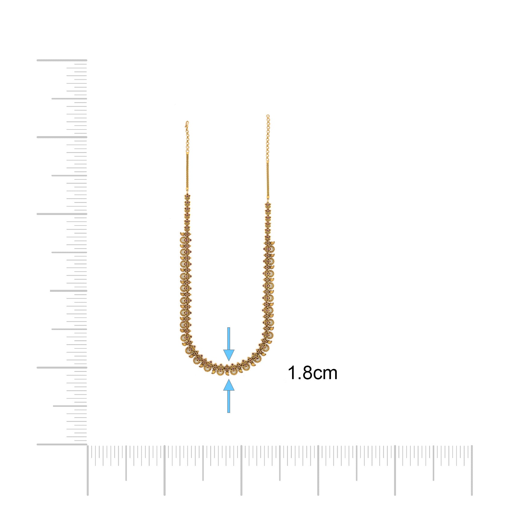 Royal Antique Necklace PSANLSR25R-0621