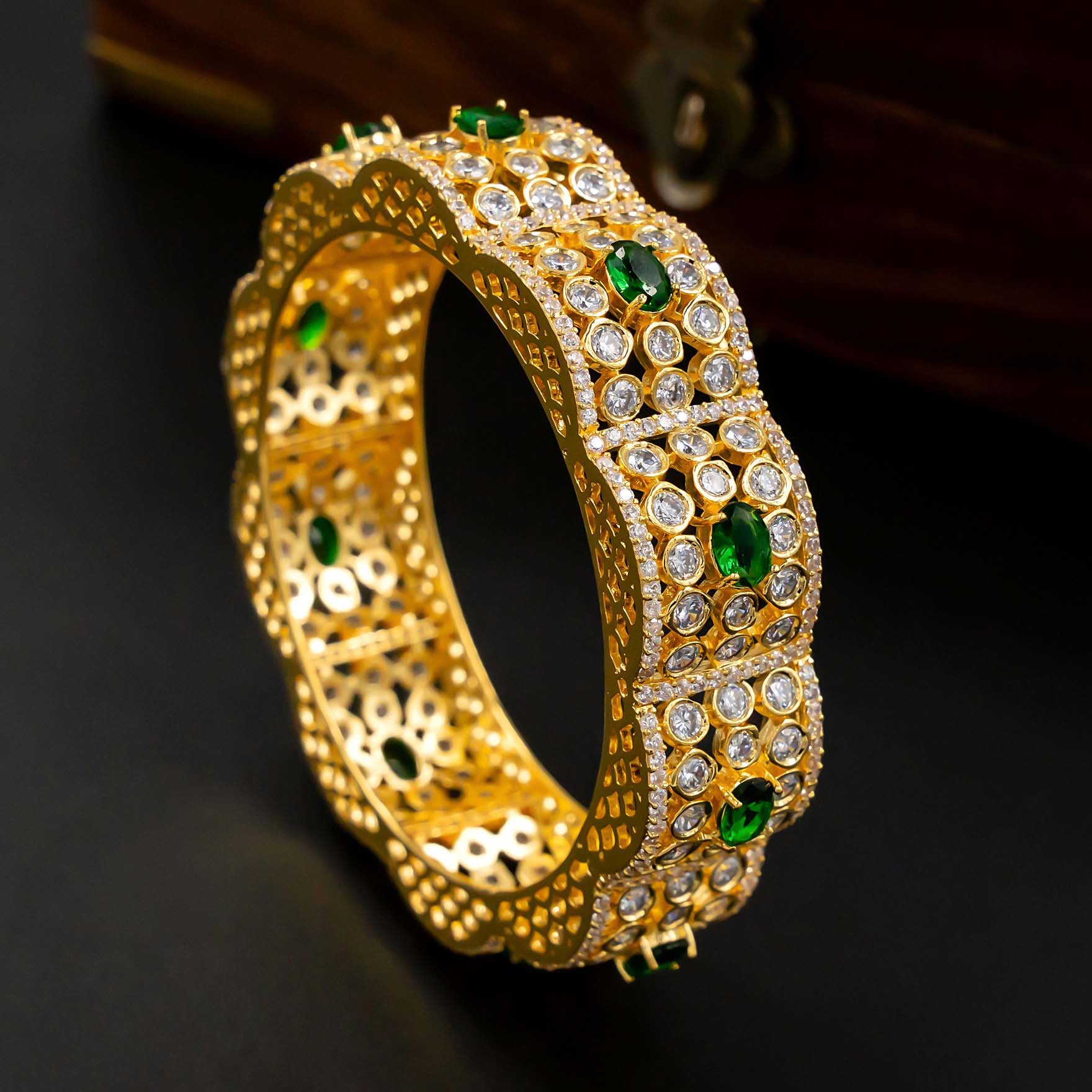 Premium Stone Bangle PMSB1W-24-008