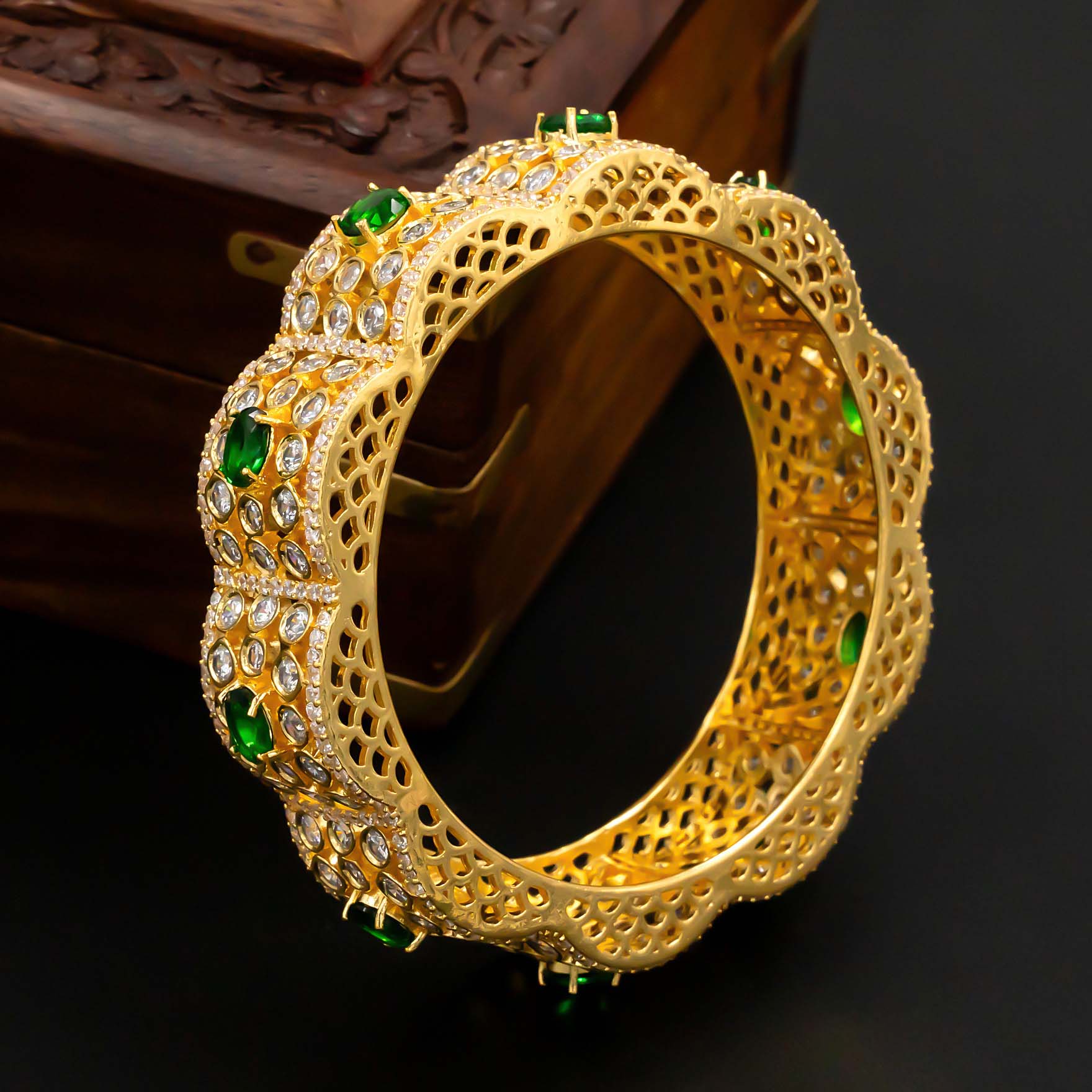 Premium Stone Bangle PMSB1W-24-008