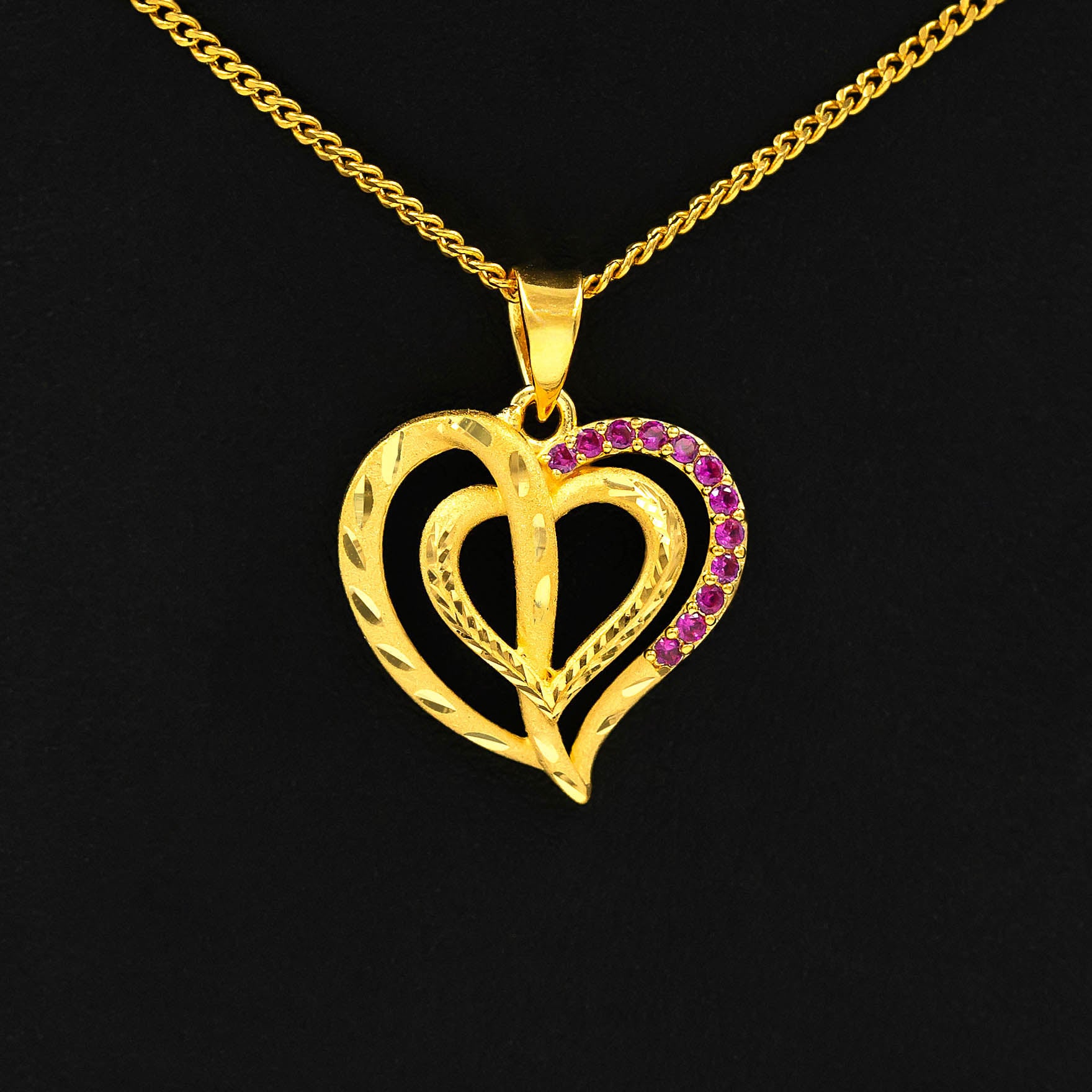 Stone Pendant PSLT66W-031