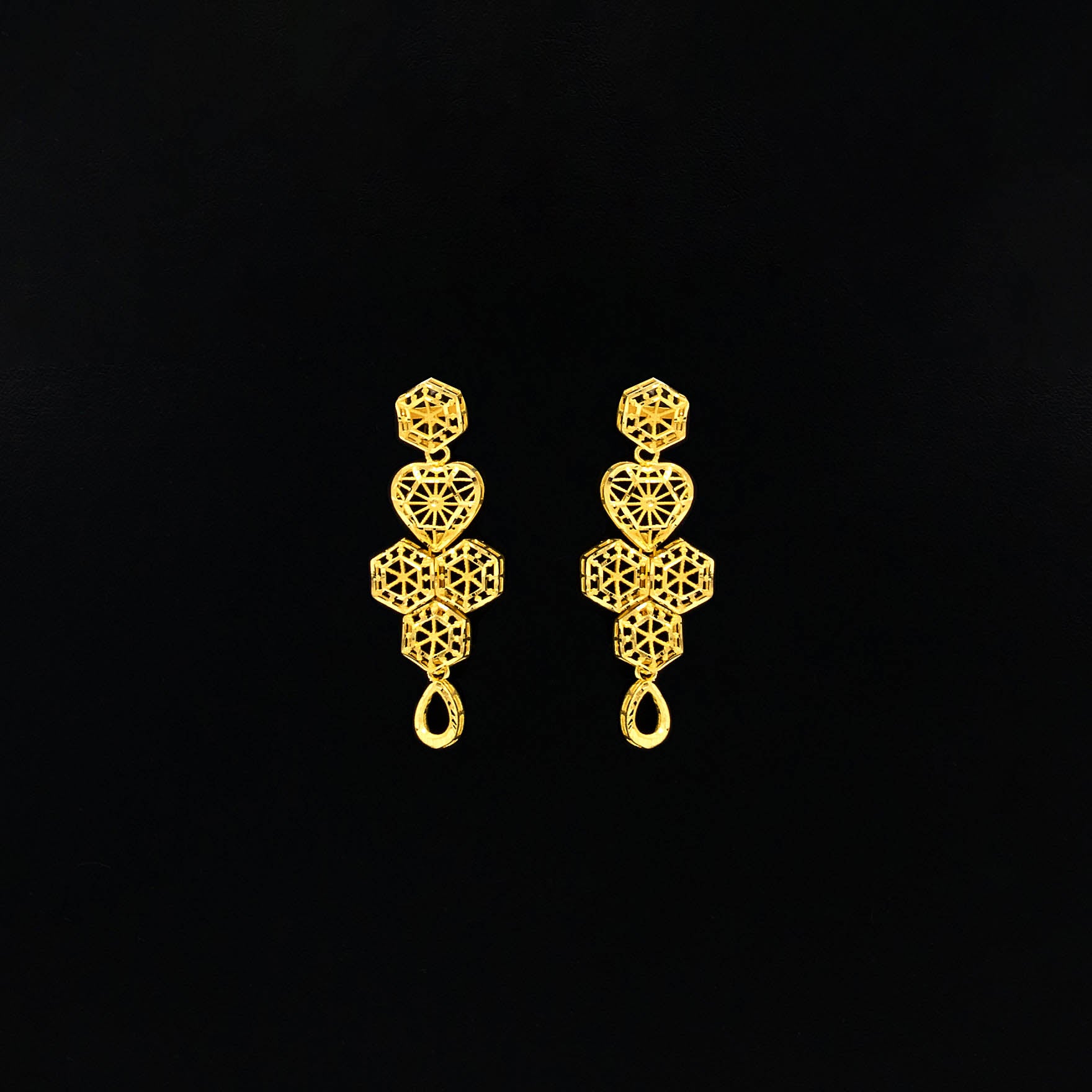 Golden Necklace PHNS32-035, PGHST113-041