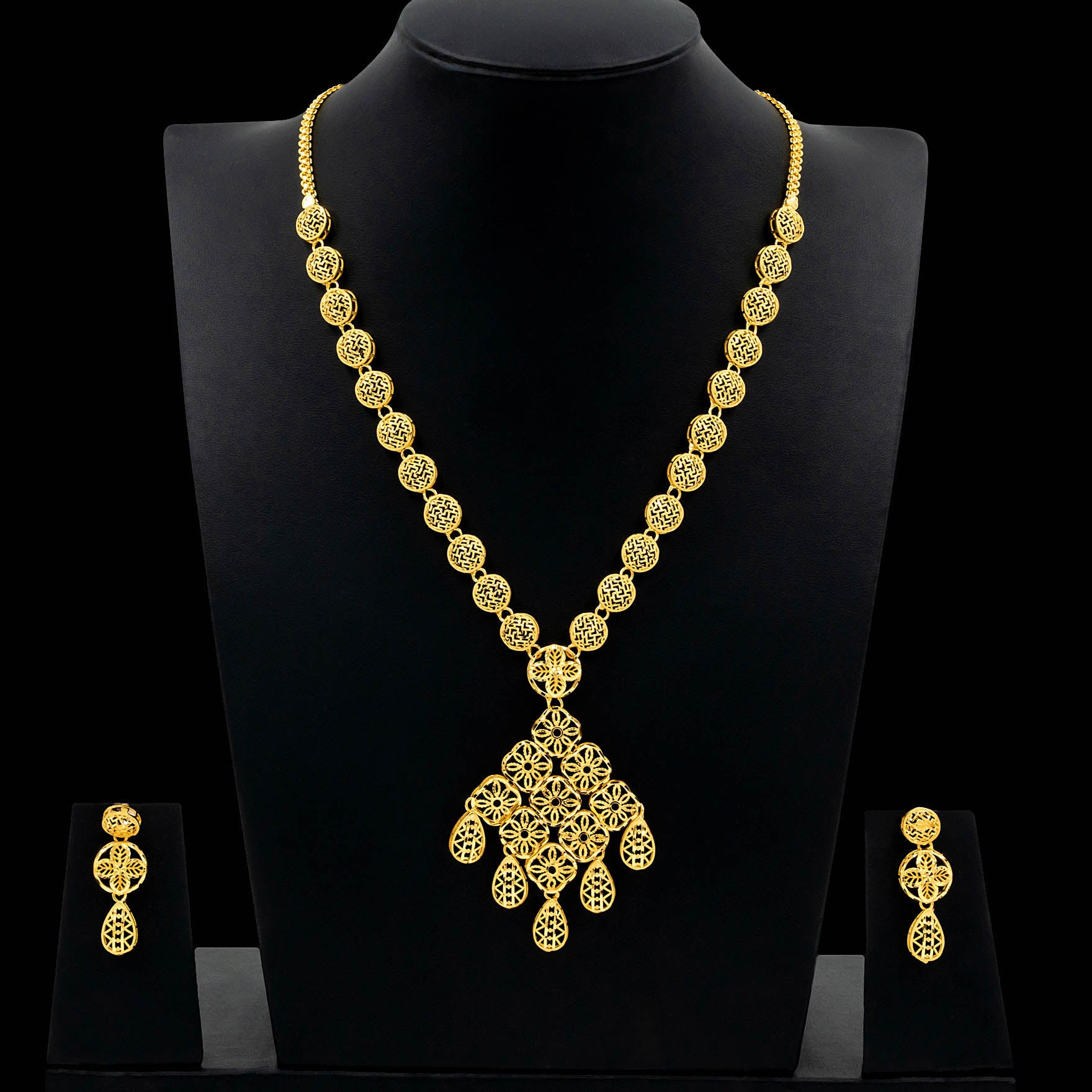 Golden Necklace PGNM16-055,PGHST110-041