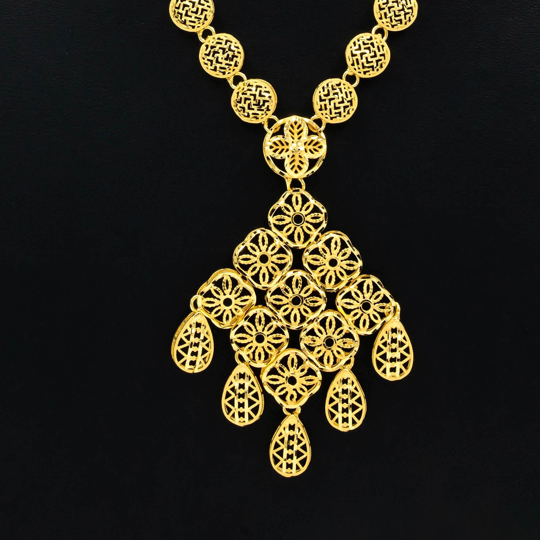 Golden Necklace PGNM16-055,PGHST110-041