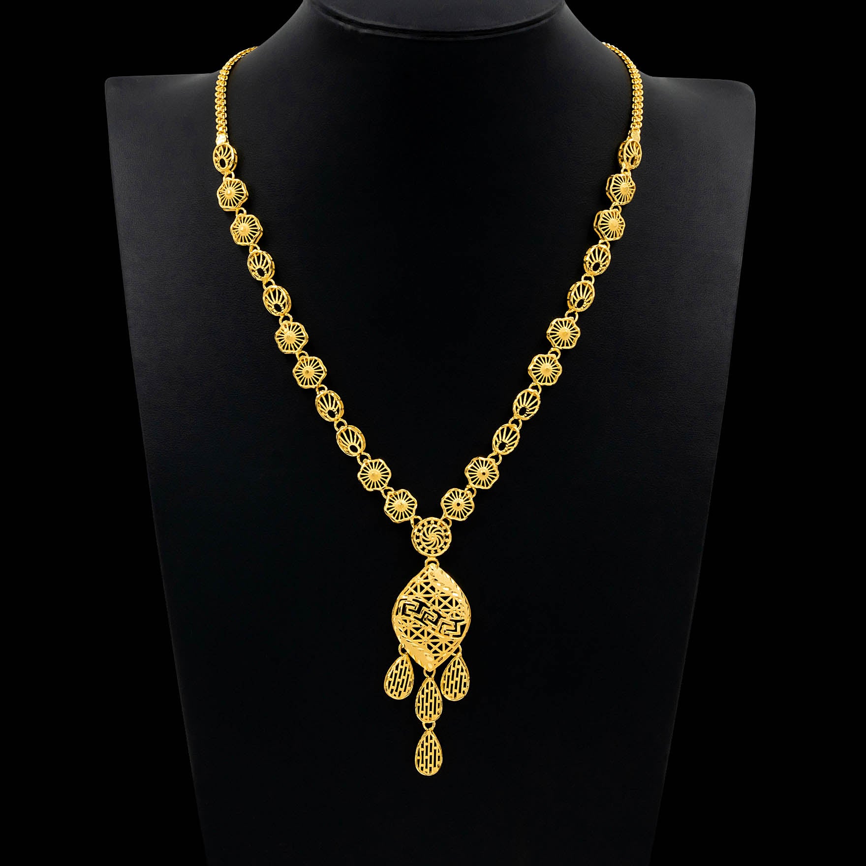 Golden Necklace PGNM7-035, PGHST108-041