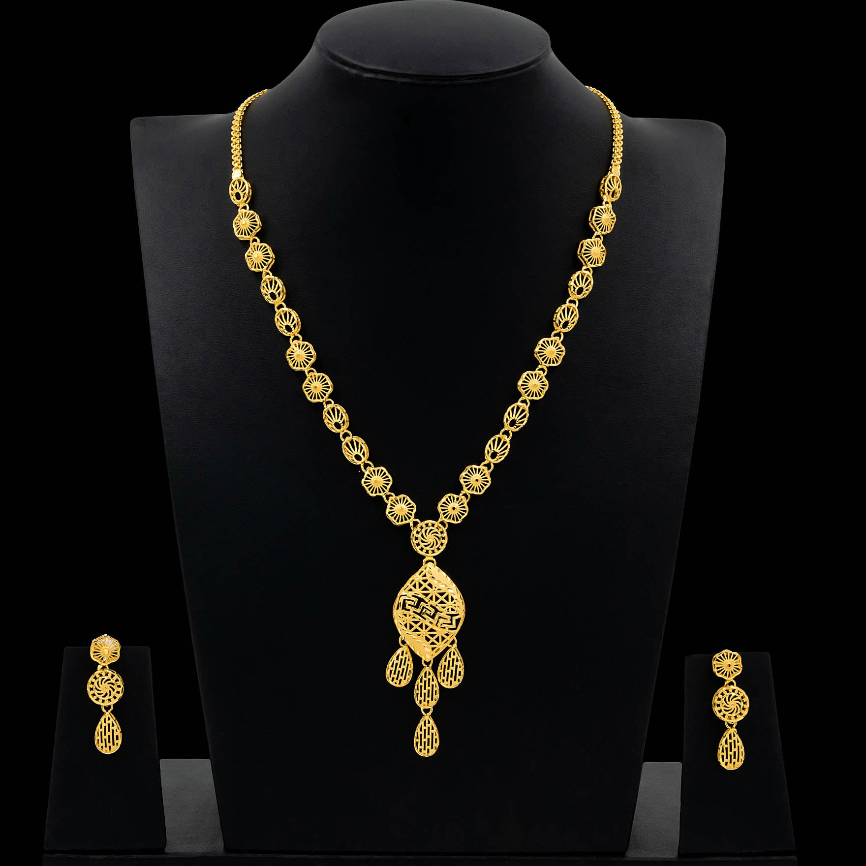 Golden Necklace PGNM7-035, PGHST108-041