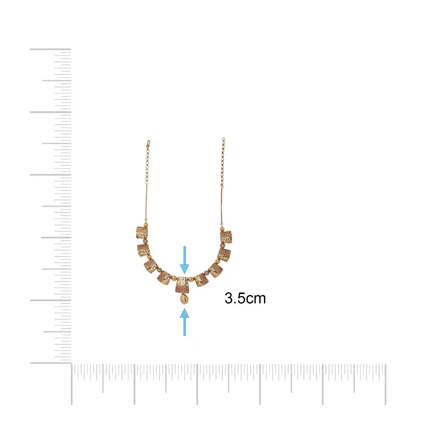 Gheru Necklace PSGRNSSR38W-086