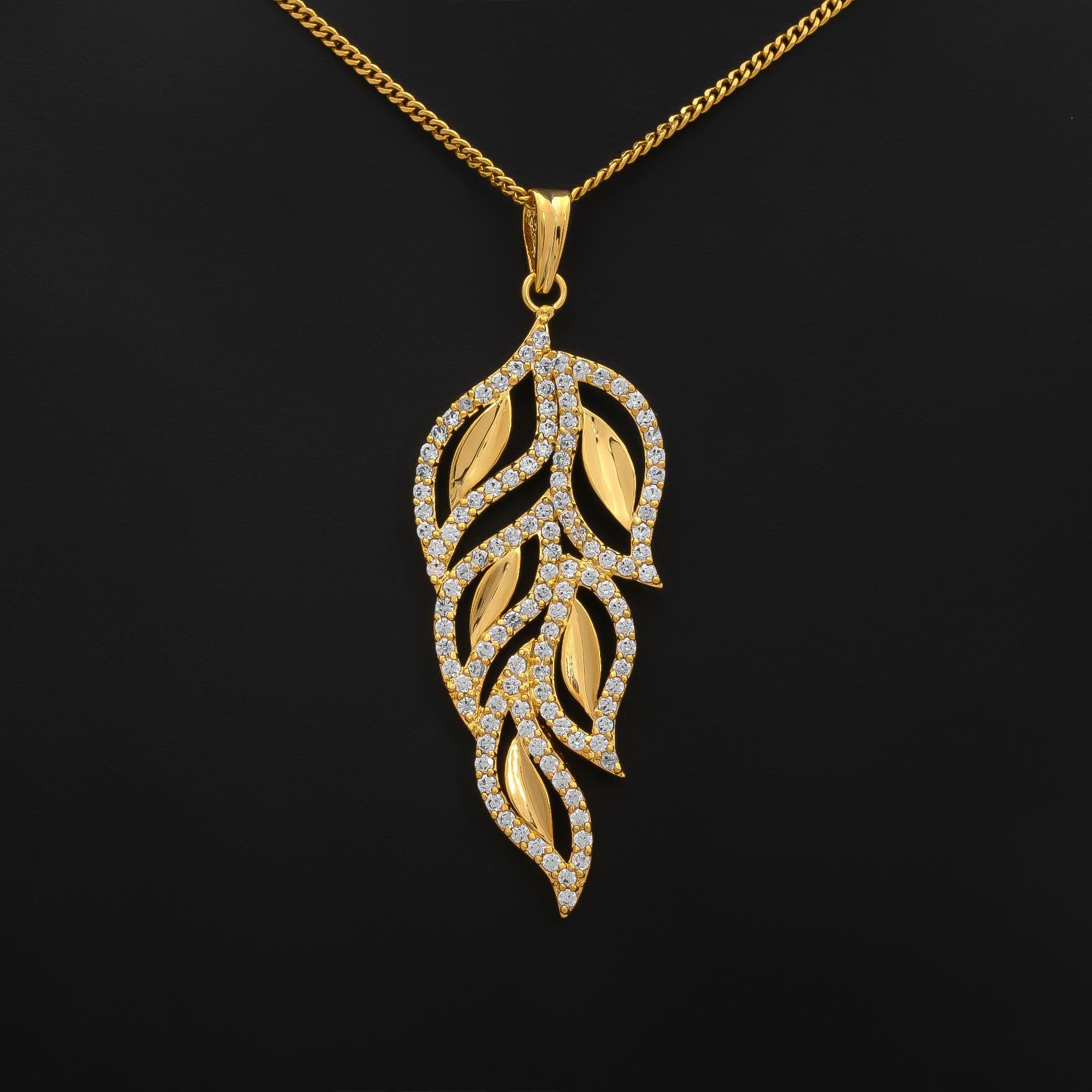 GOLD PENDANT PSLT23W-022