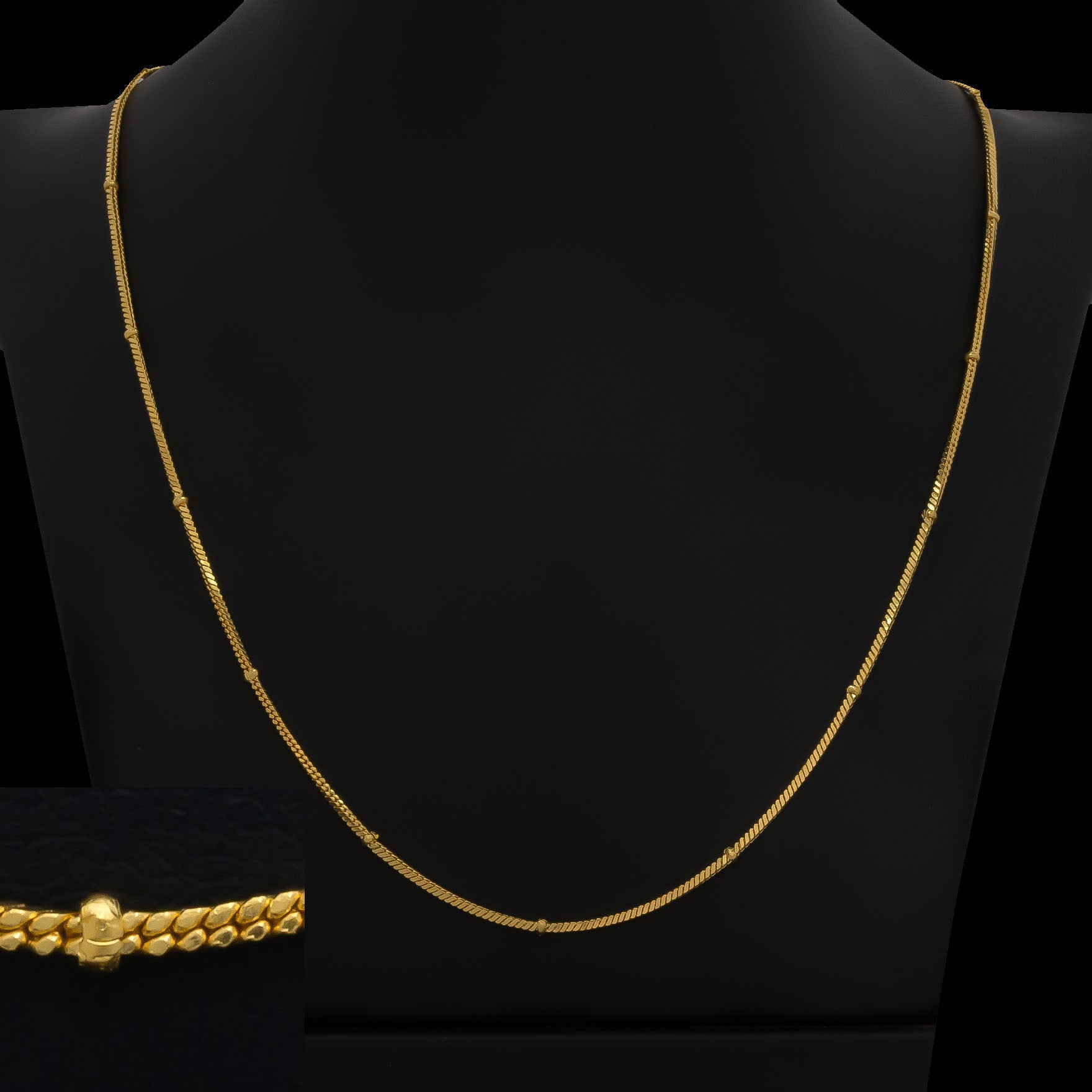 Stylish Gold Plated Chain
