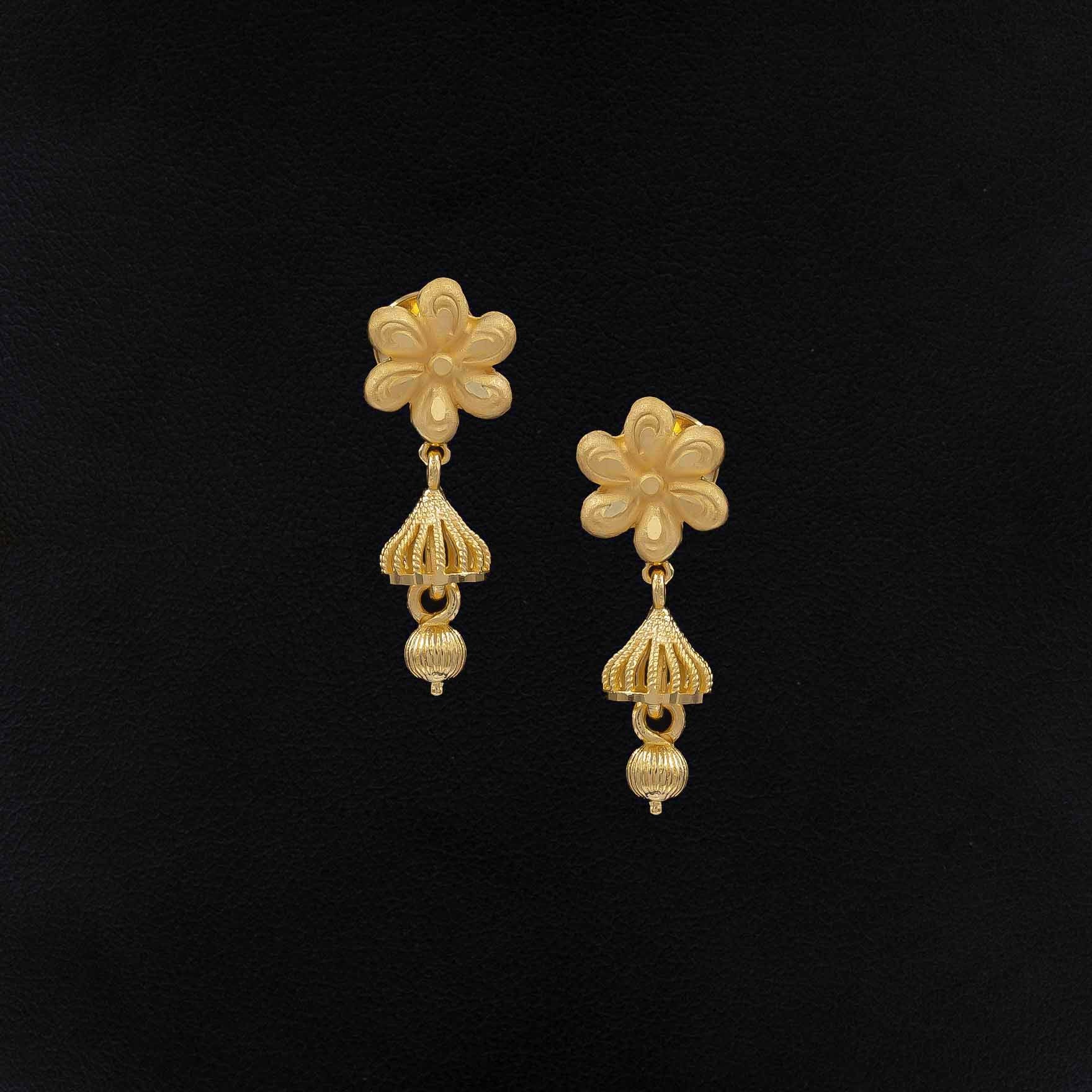 Golden Hanging Stud PGJST111-041