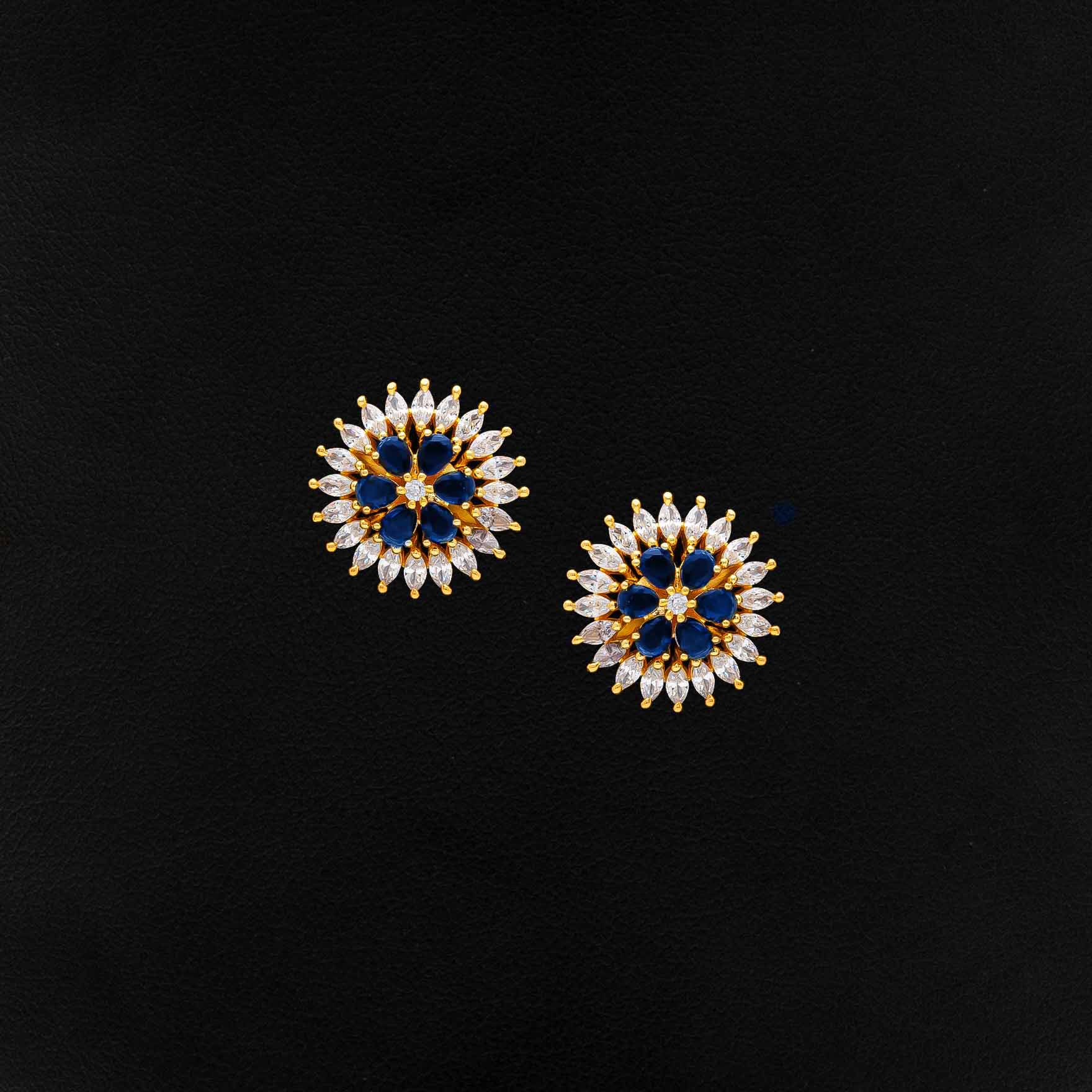 Premium Stone Stud PMSST8WBL-082