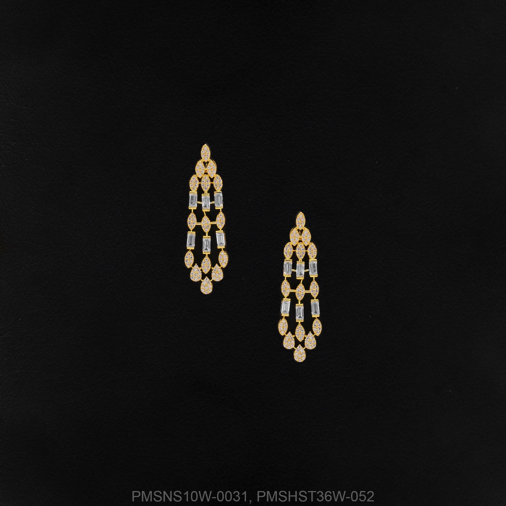 Premium Stone Necklace with Stud PMSNS10W-0031, PMSHST36W-052