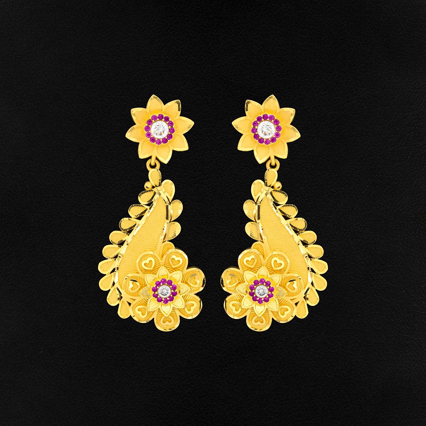 STONE NECKLACE LONG WITH GOLDEN STUD PSNS14WR-0321, PSHST62WR-081