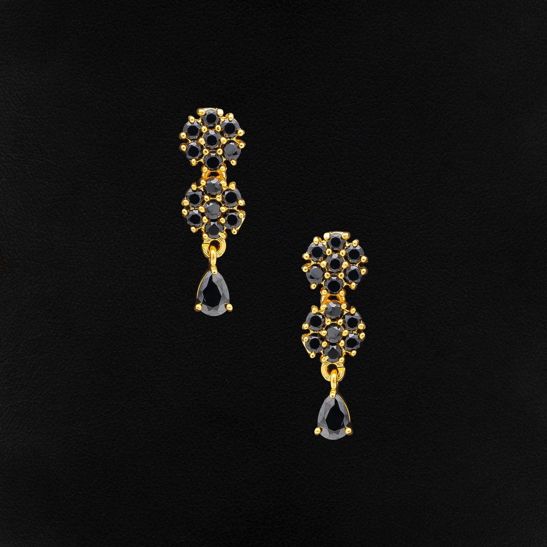 STONE NECKLACE WITH STUD PSNS99B-035, PSHST241B-041