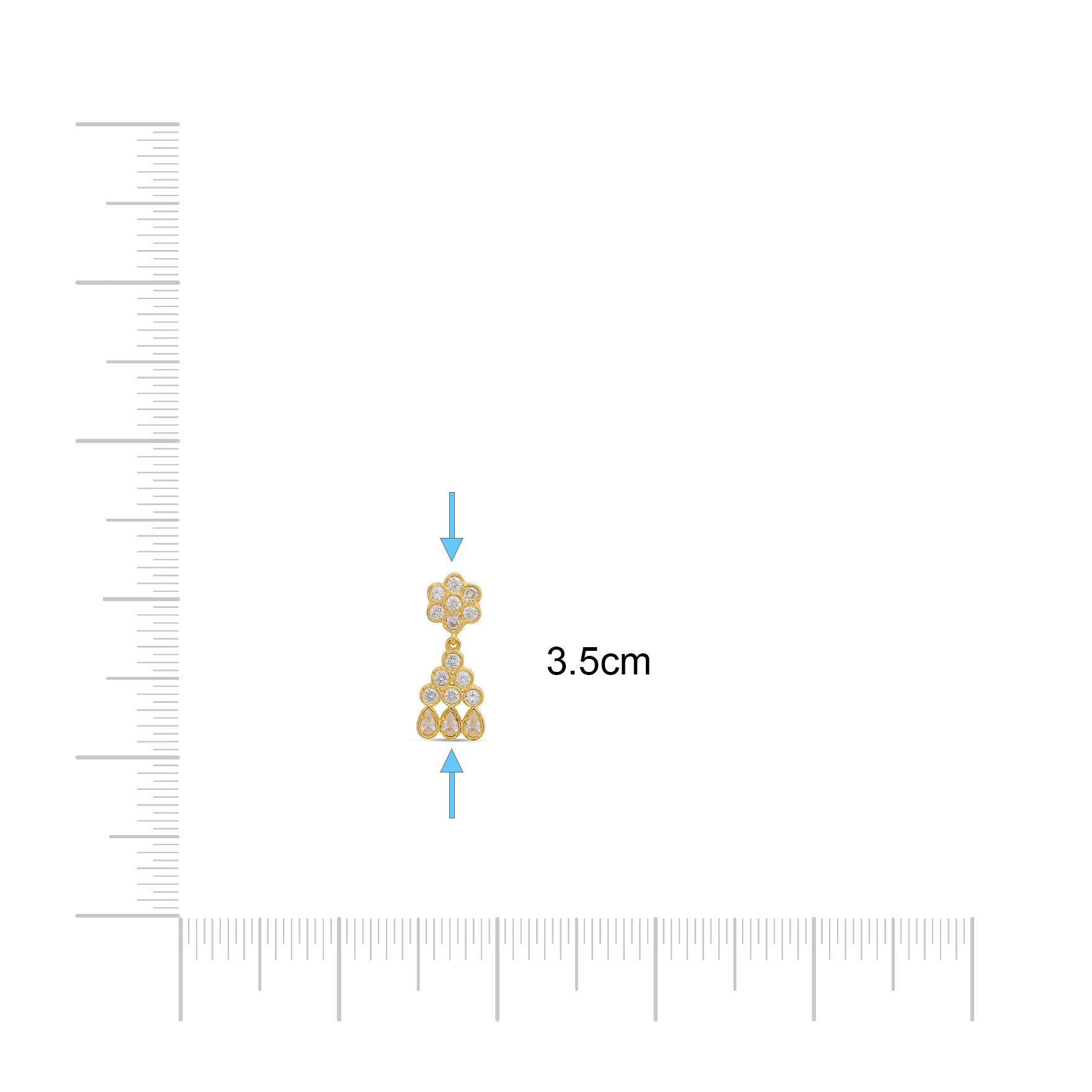 STONE NECKLACE LONG WITH GOLDEN STUD PSNS95W-036, PSHST121W-061