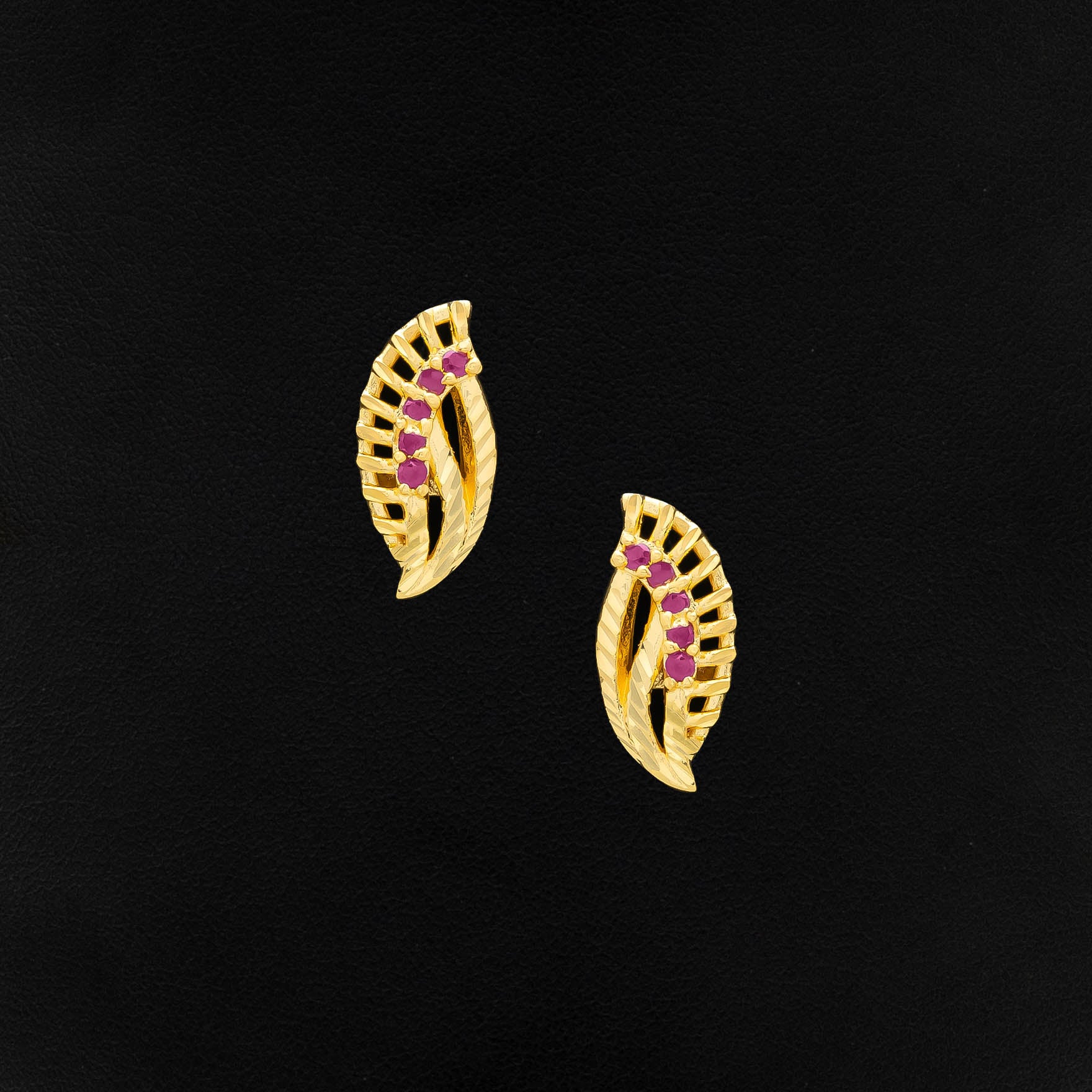 STONE EARRING PSST443R-001