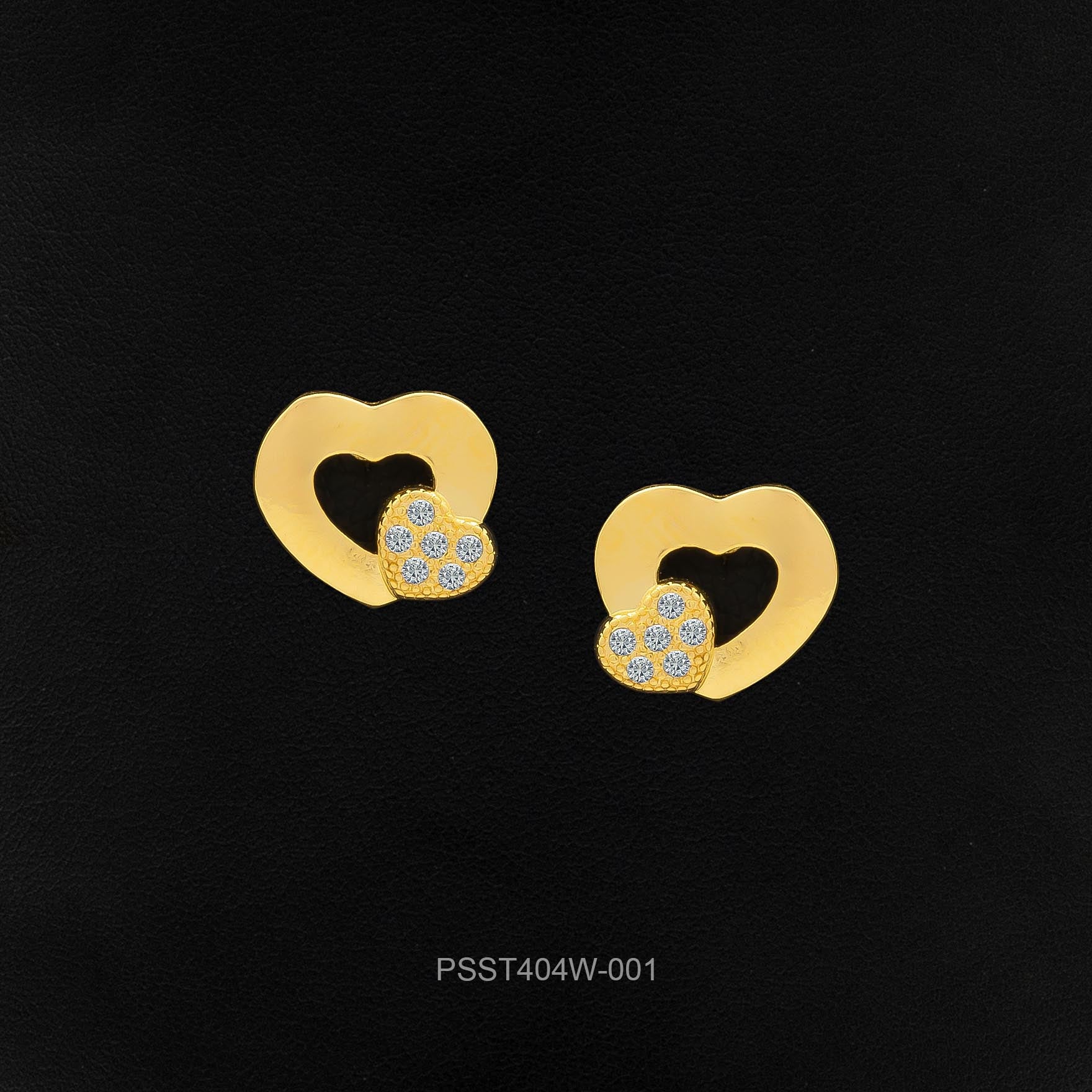 Stone Earring PSST404W-001