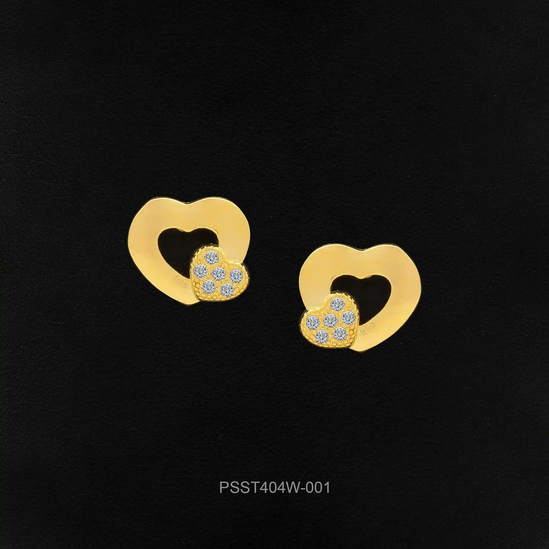 Stone Earring PSST404W-001