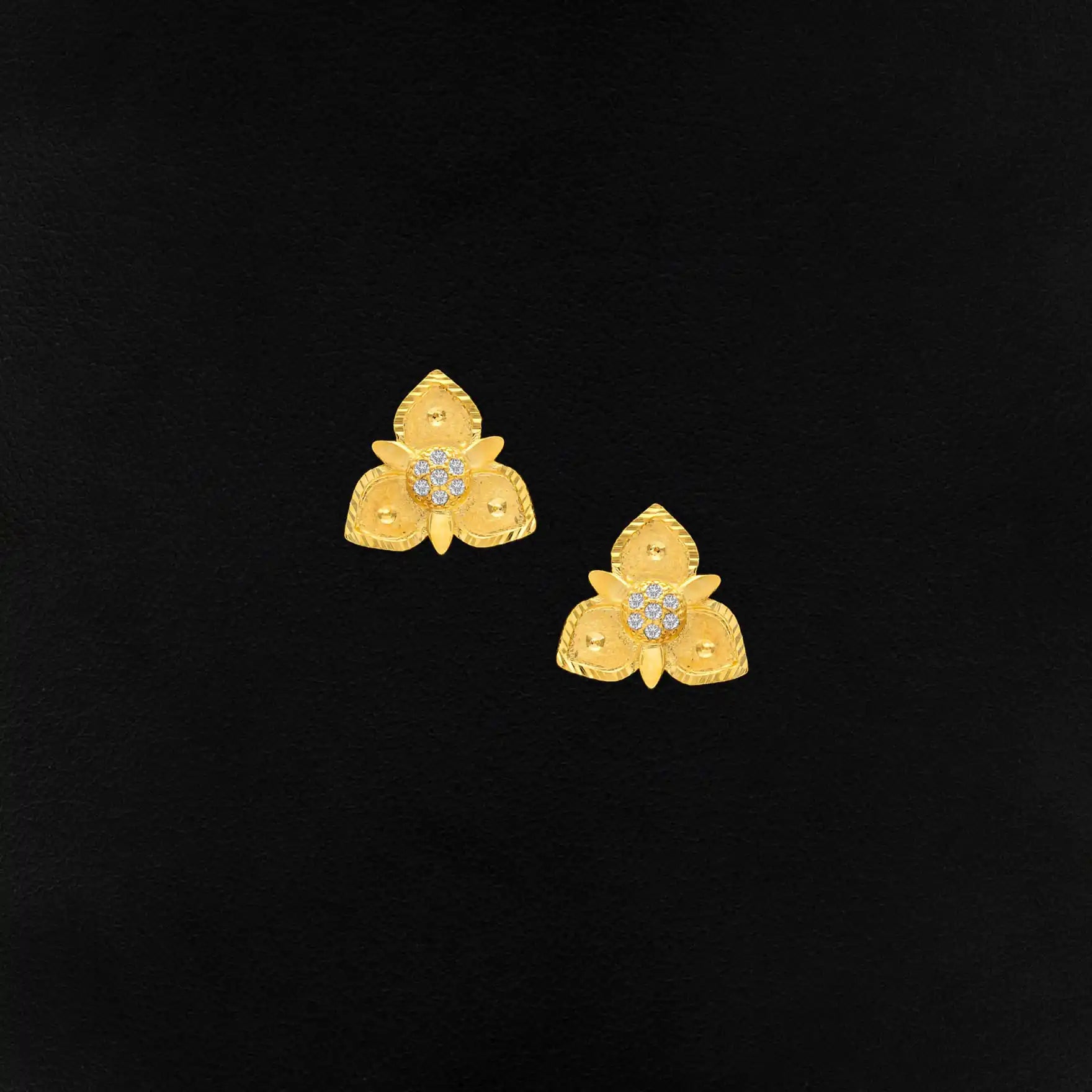 STONE EARRING PSST521W-001