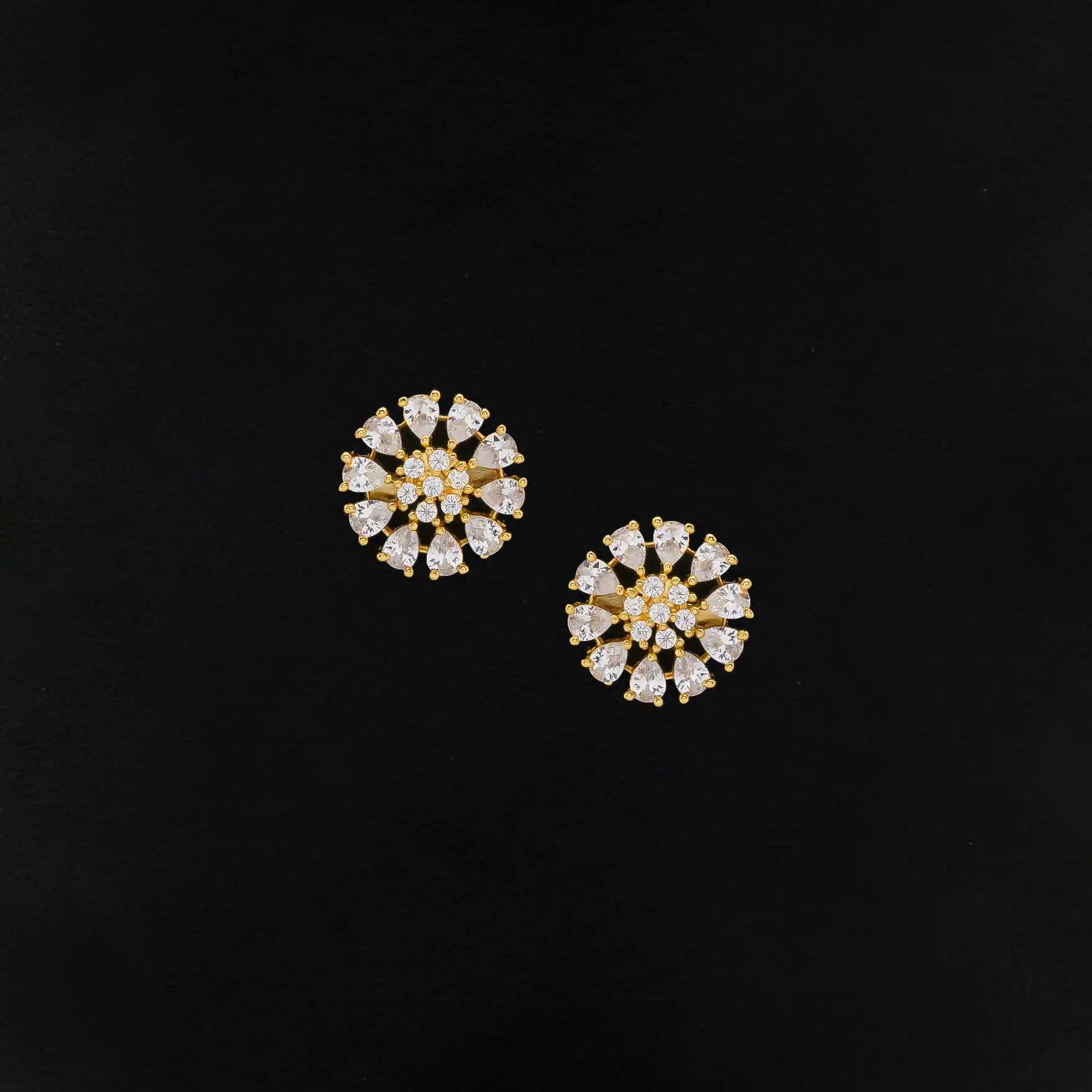 STONE EARRING PSST218W-041