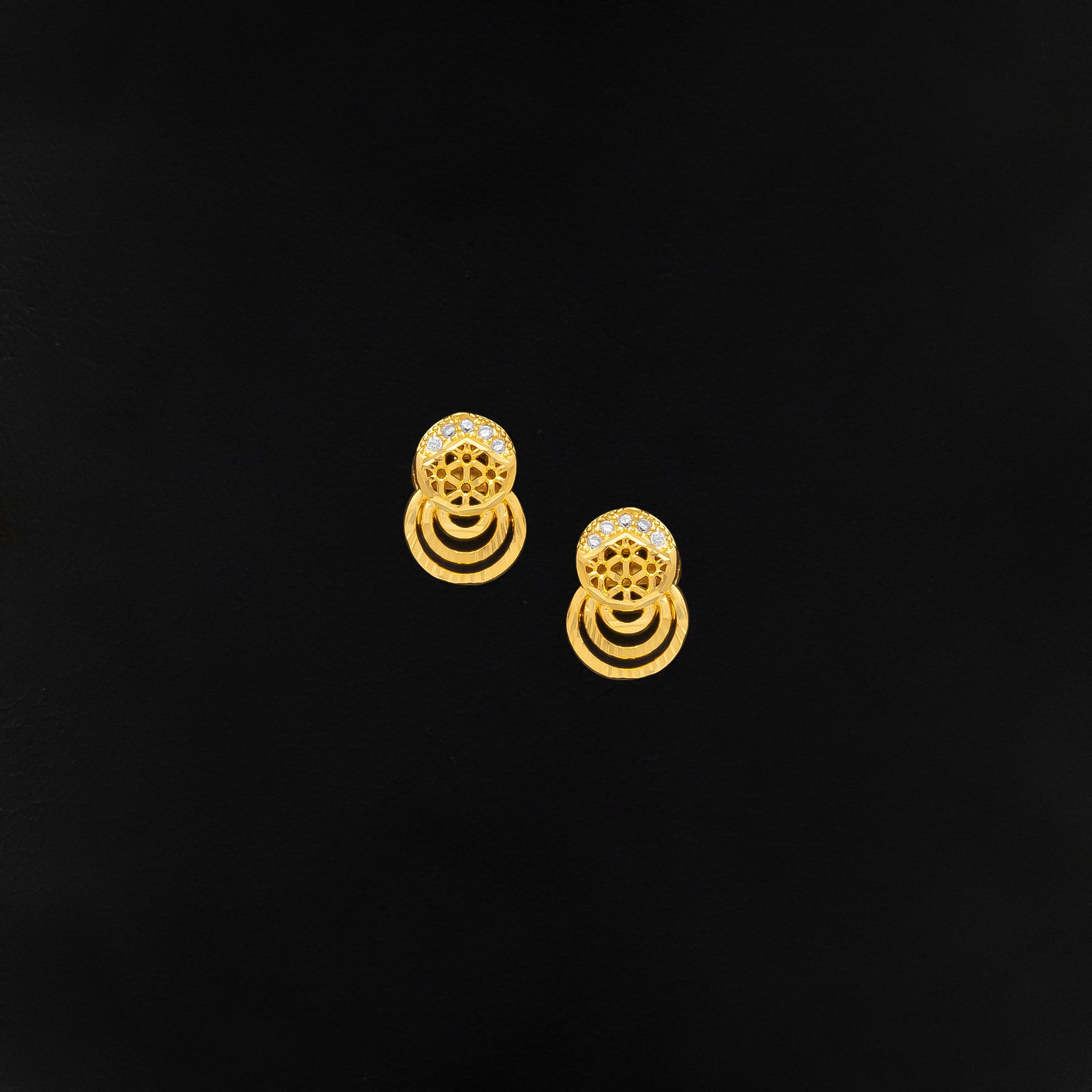 STONE EARRING PSST178W-001