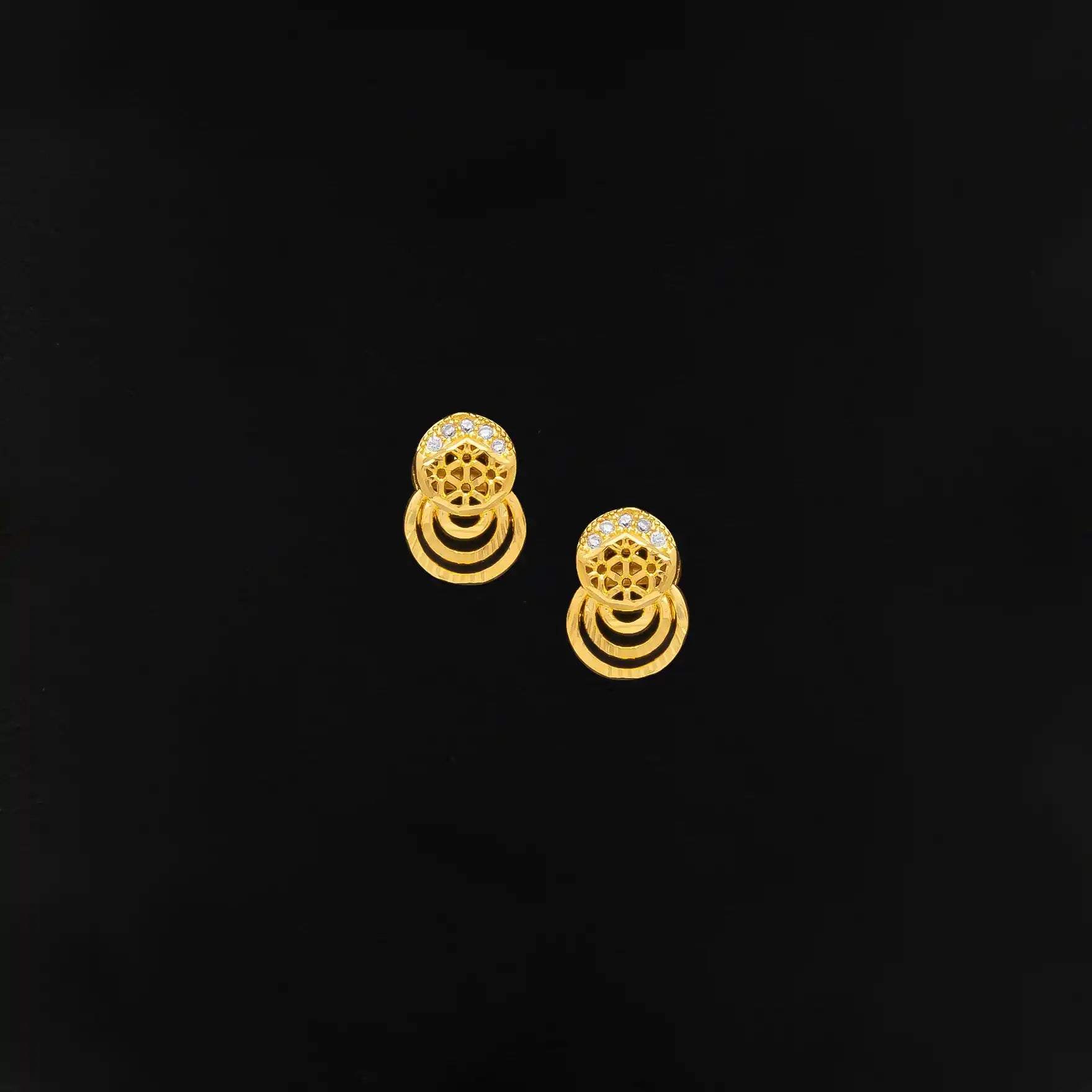 STONE EARRING PSST178W-001