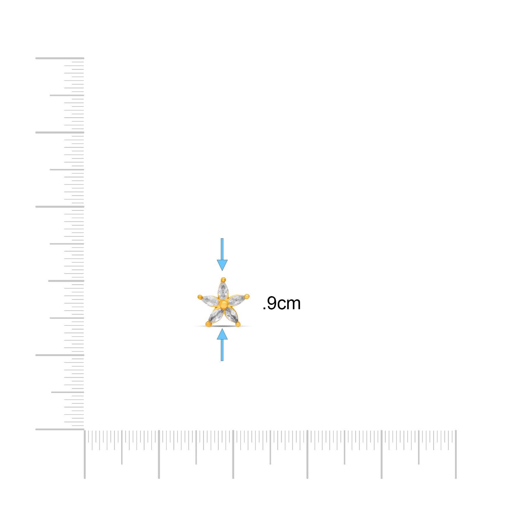 STONE STUD PSST98W-09