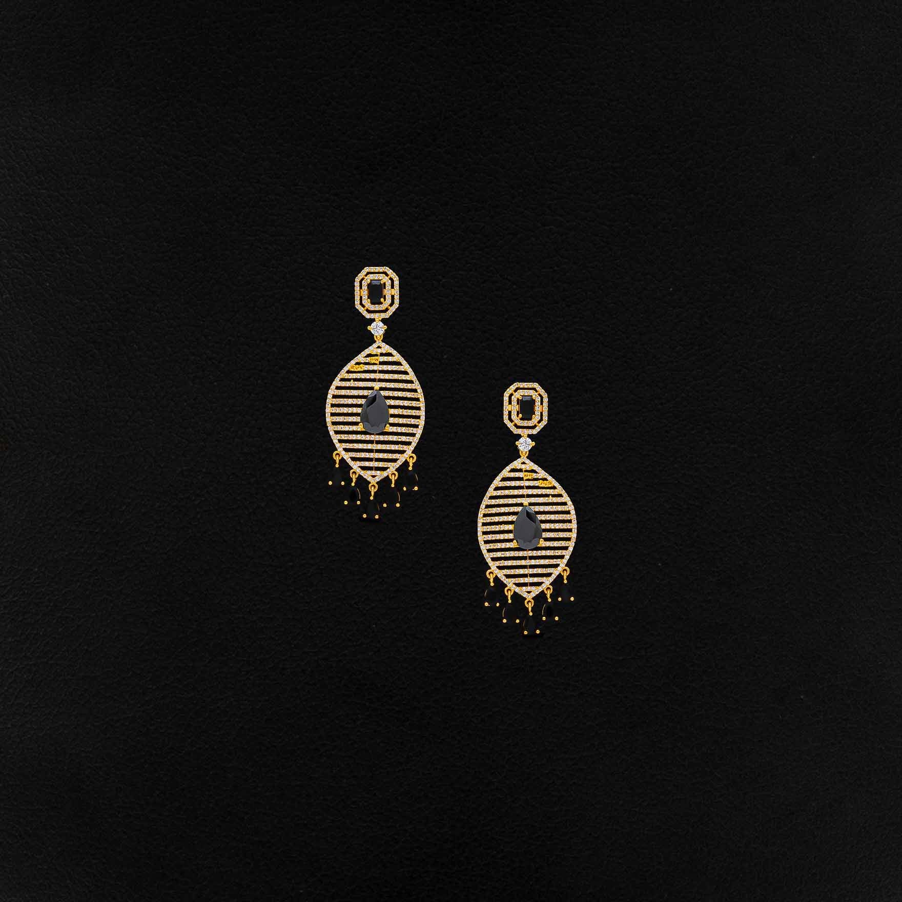 Premium Stone Hanging Stud PMSHST7WB-054