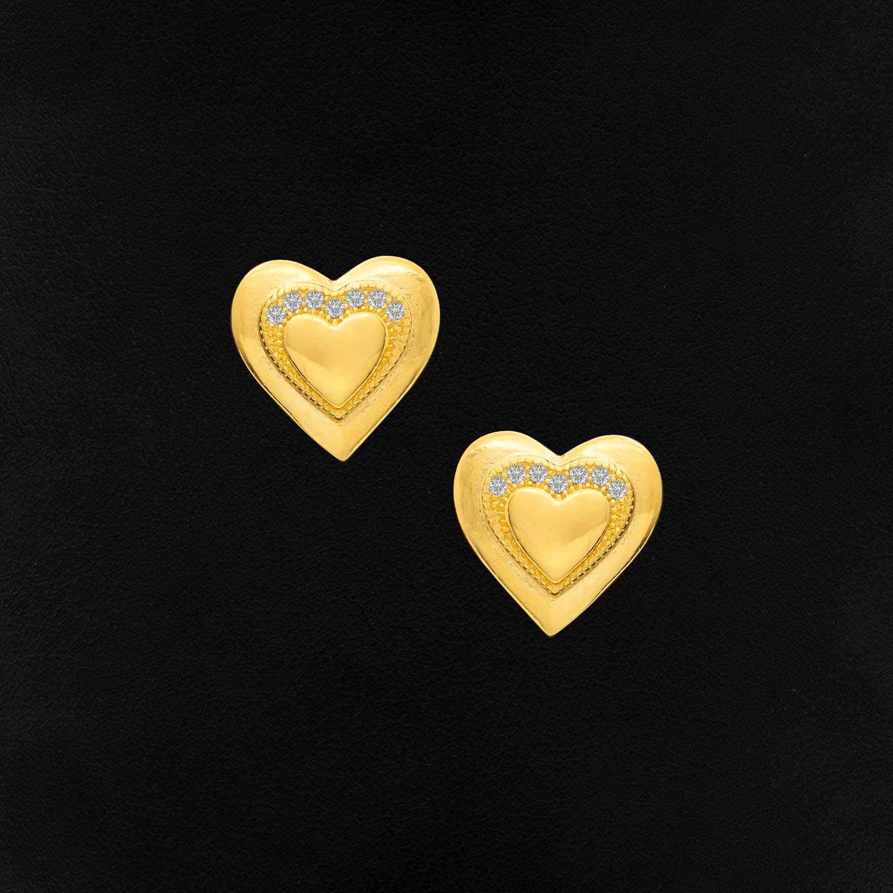 STONE EARRING PSST201W-001